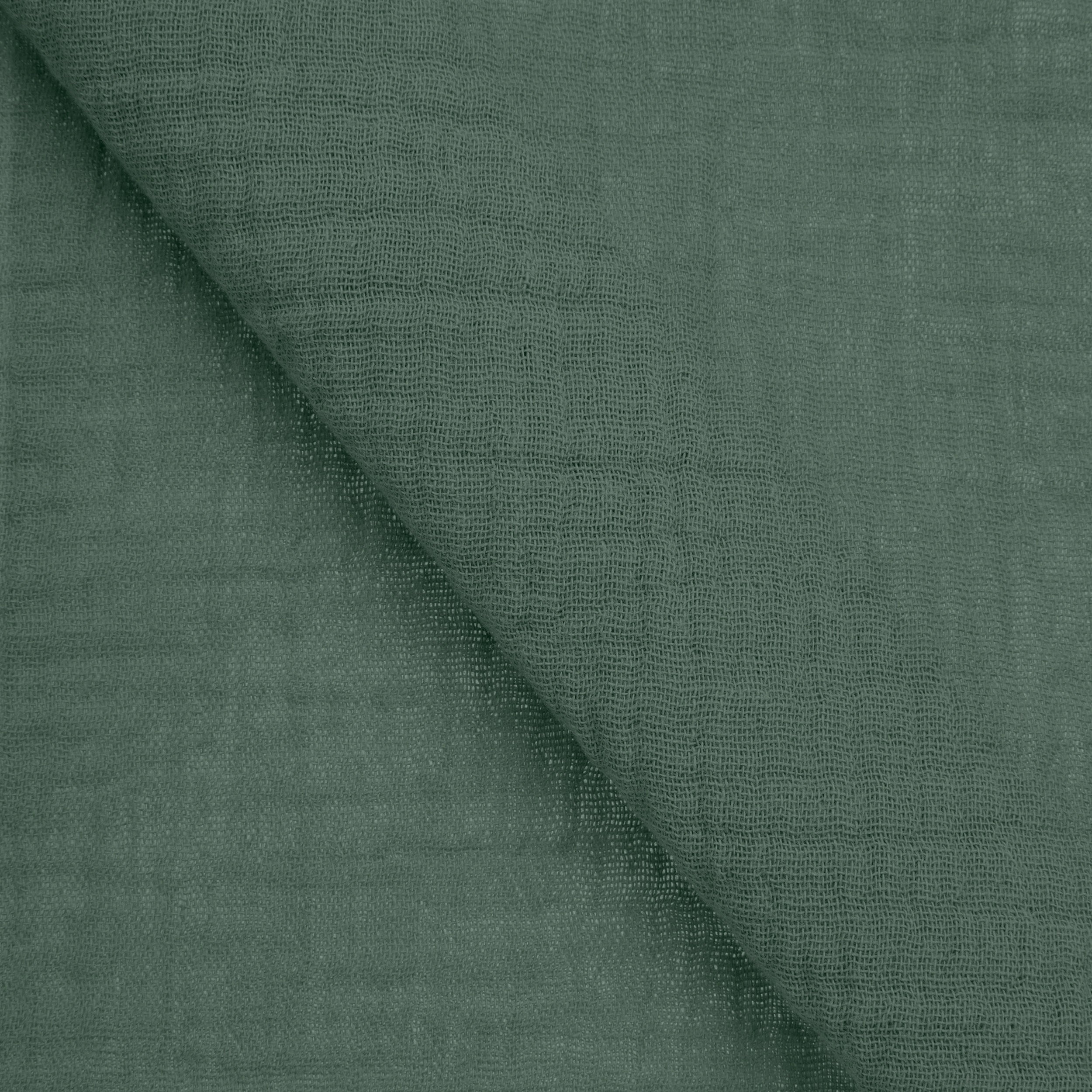 COTTON GAUZE FABRIC - PASTEL GREEN - 120 GSM