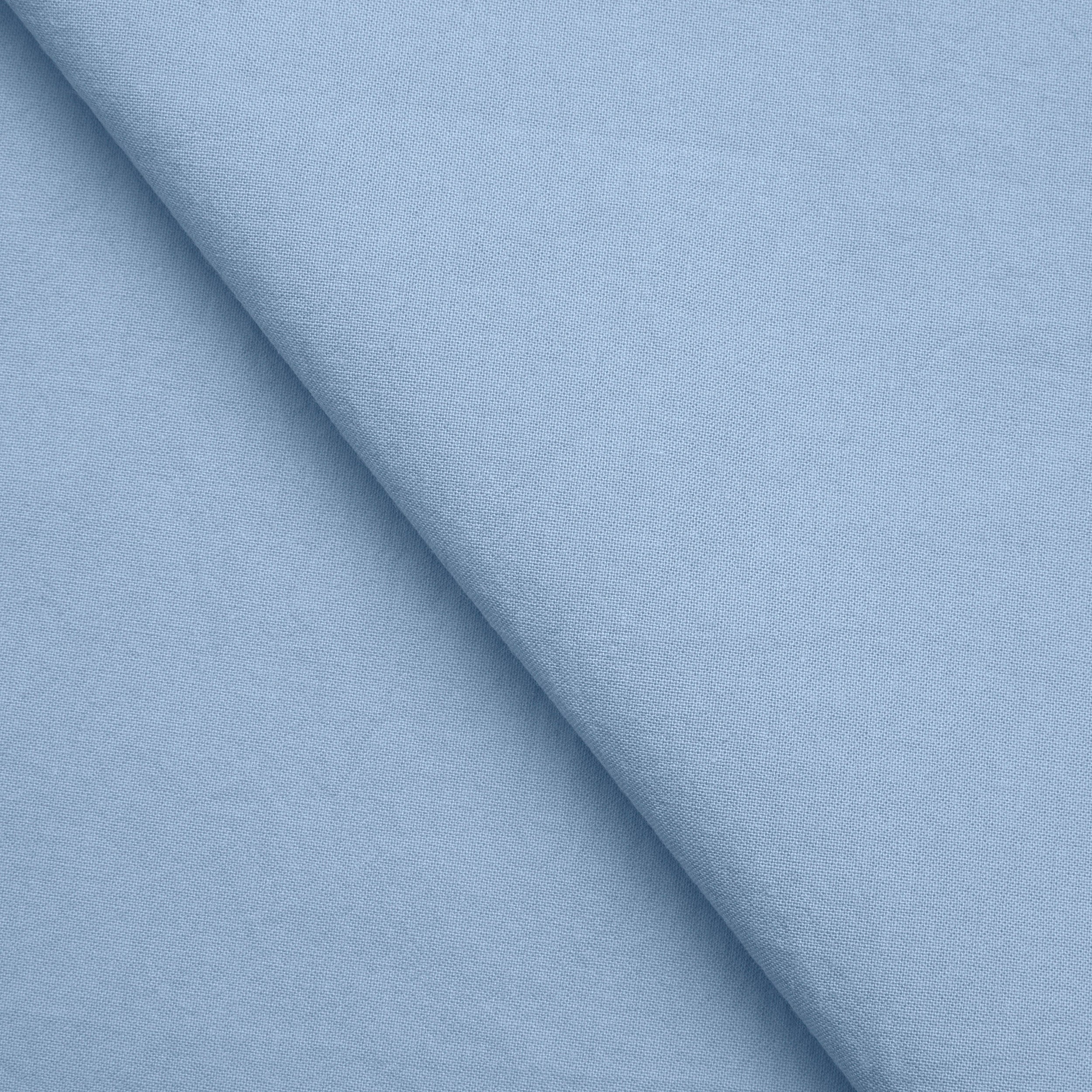 RUFFLED FABRIC - PASTEL BLUE - 95 GSM
