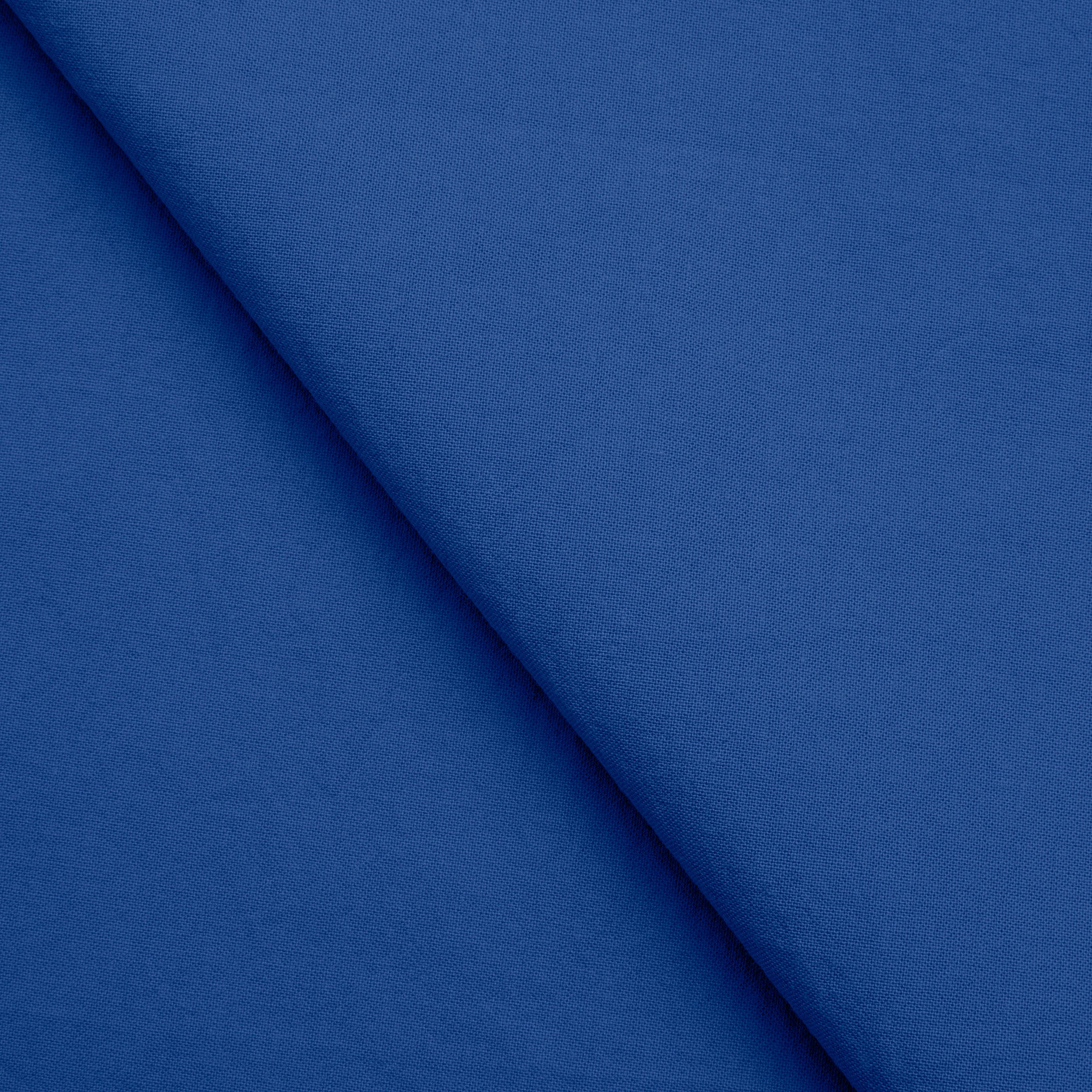 RUFFLED FABRIC - COBALT BLUE - 95 GSM