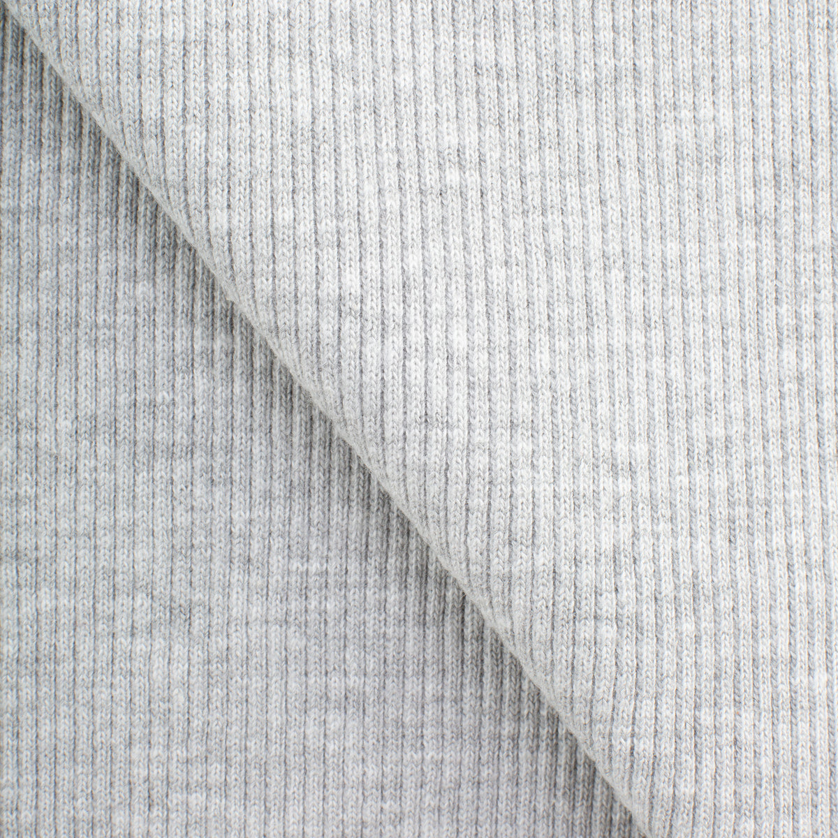 2 X 1 COTTON RIB - GREY MALANGE