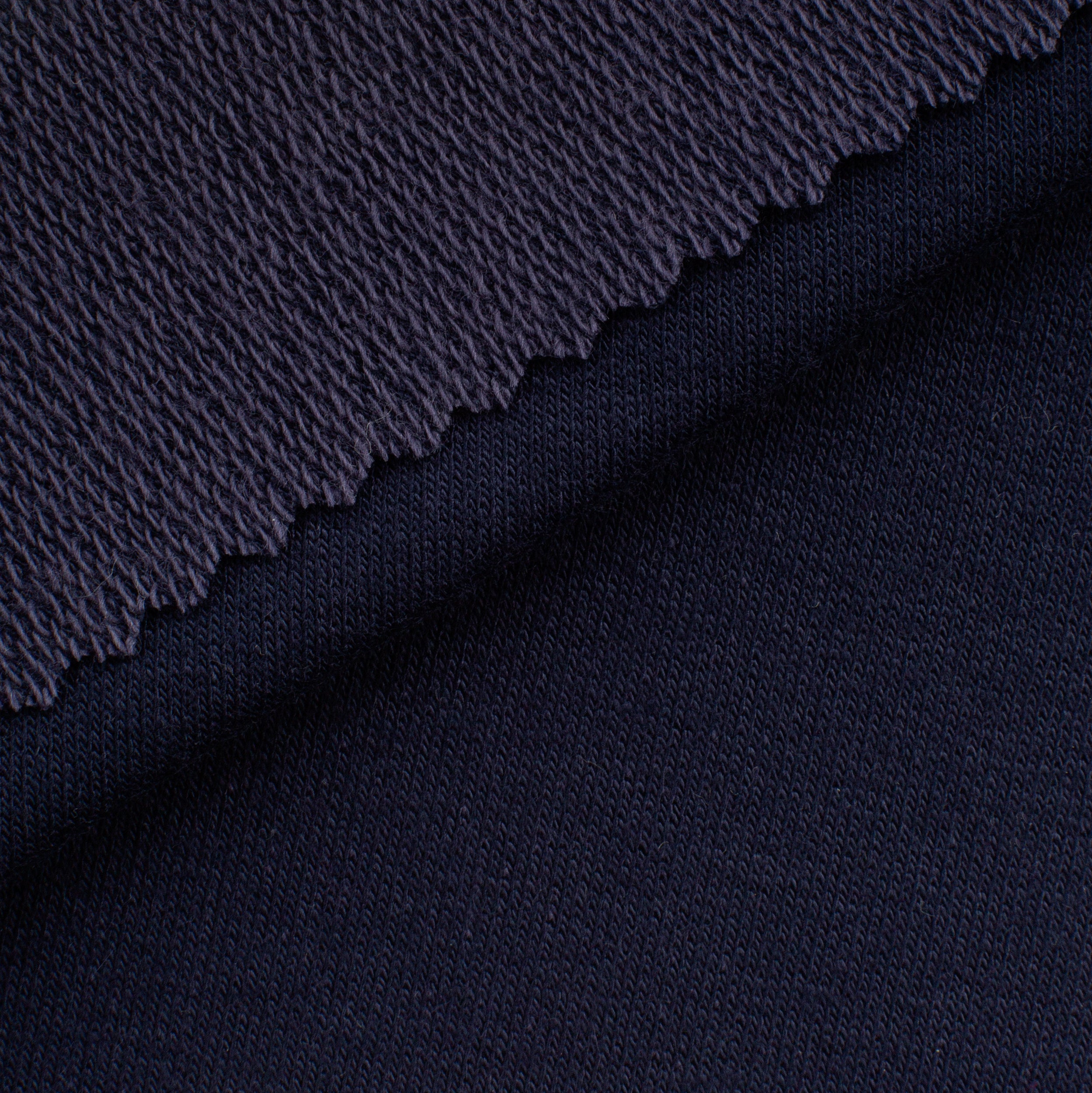 COTTON BAMBOO FRENCH TERRY - NAVY