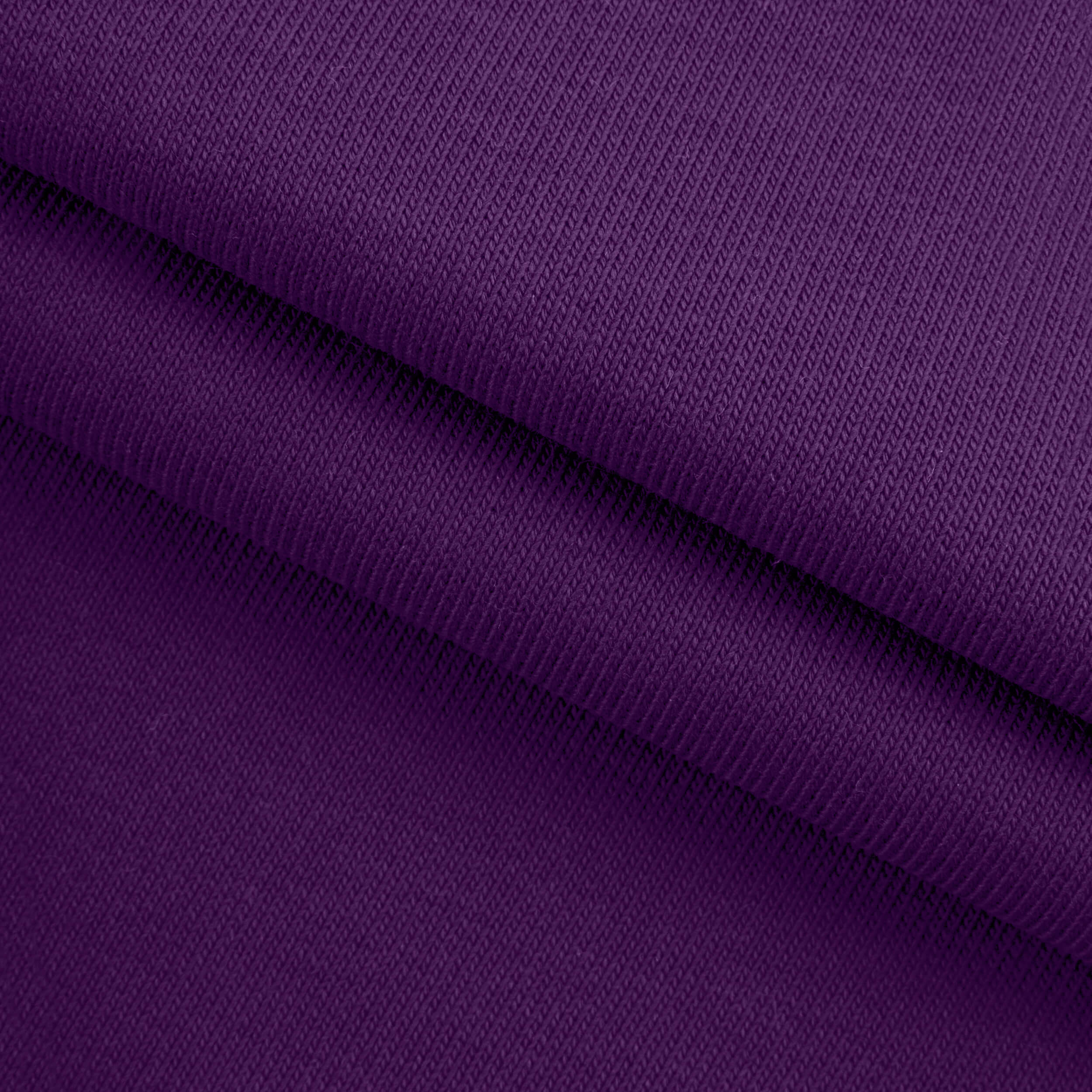 MID WEIGHT COTTON FRENCH TERRY - AMARANTH PURPLE
