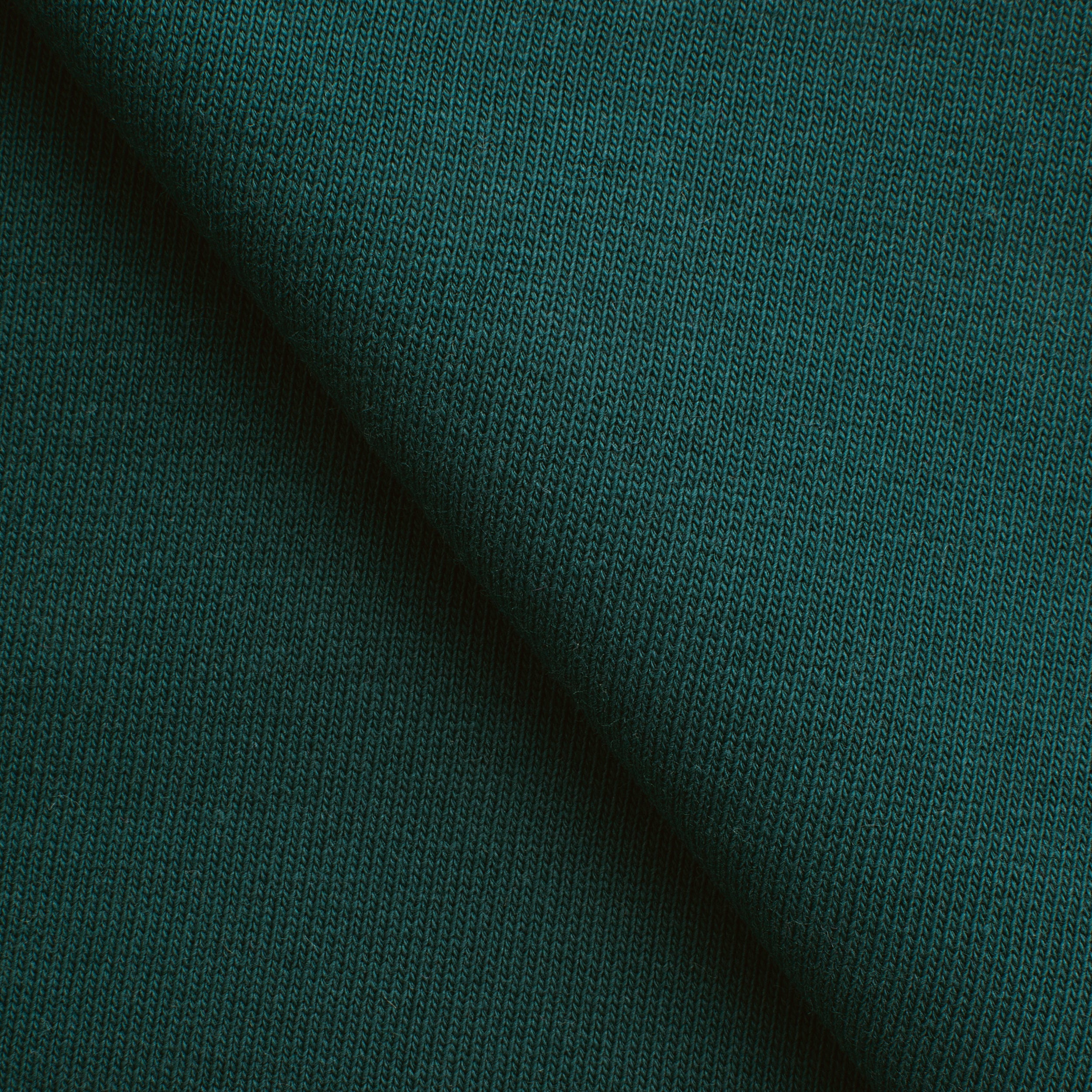 COTTON FRENCH TERRY FABRIC - DARK TEAL - 340 GSM