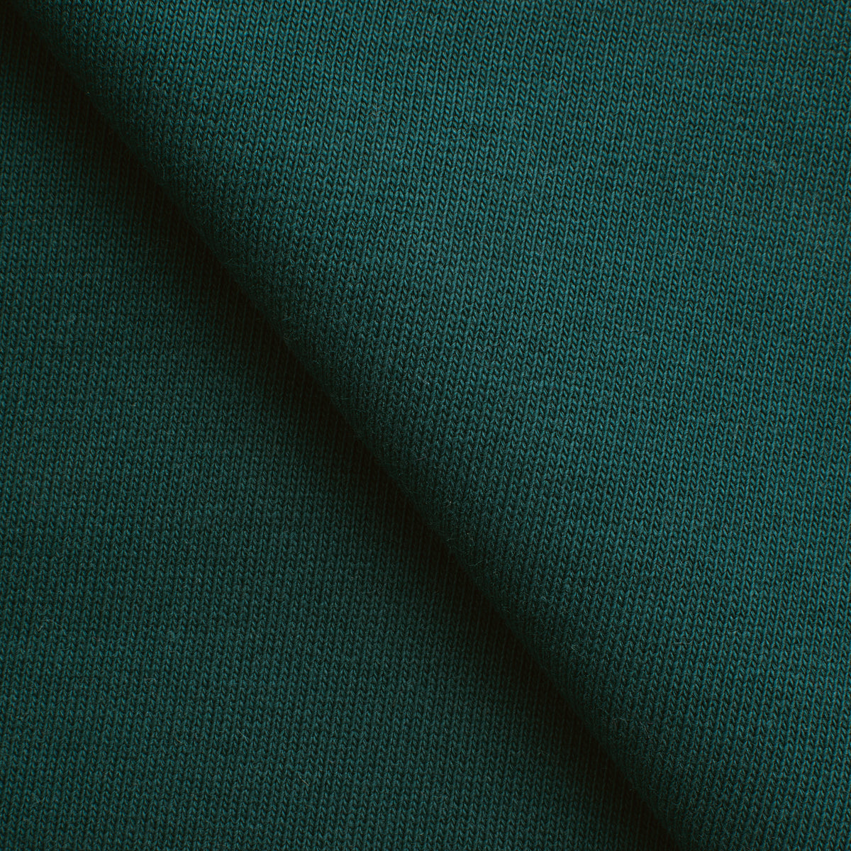 COTTON FRENCH TERRY FABRIC - DARK TEAL - 340 GSM