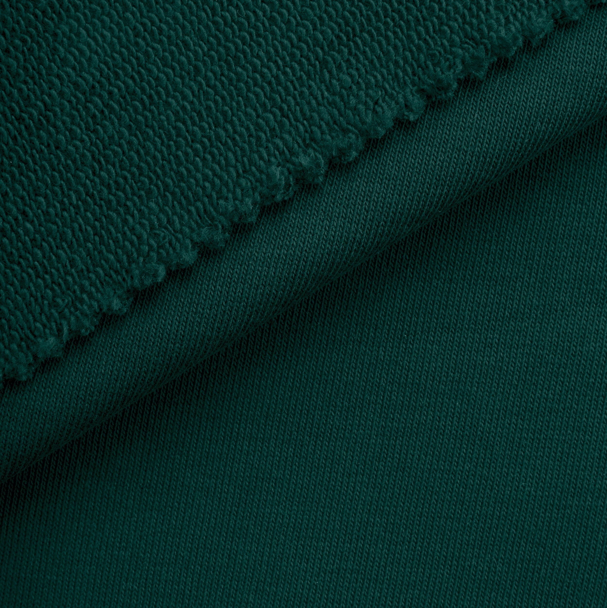 MID WEIGHT COTTON FRENCH TERRY - DARK SEA