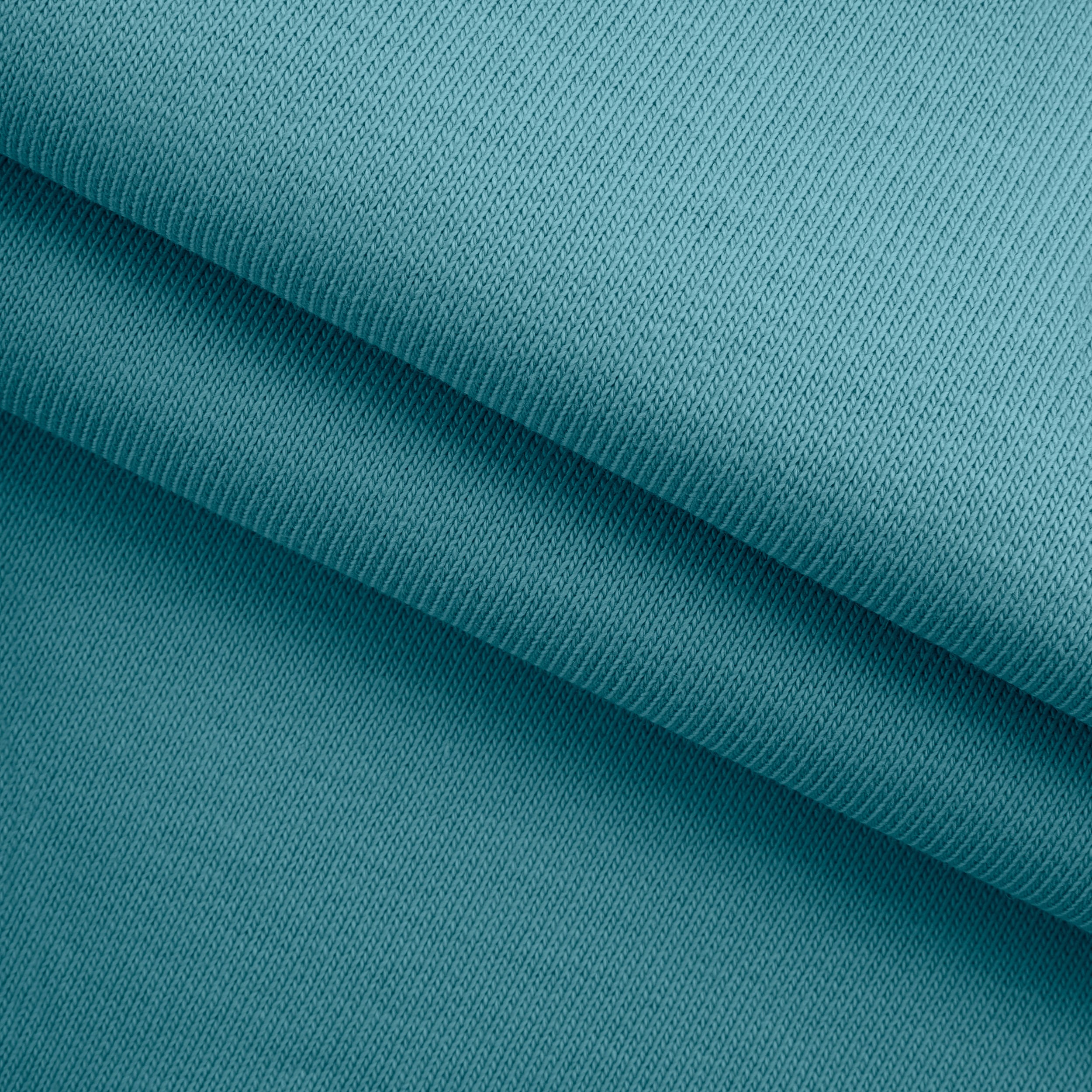 MID WEIGHT COTTON FRENCH TERRY - STORM BLUE
