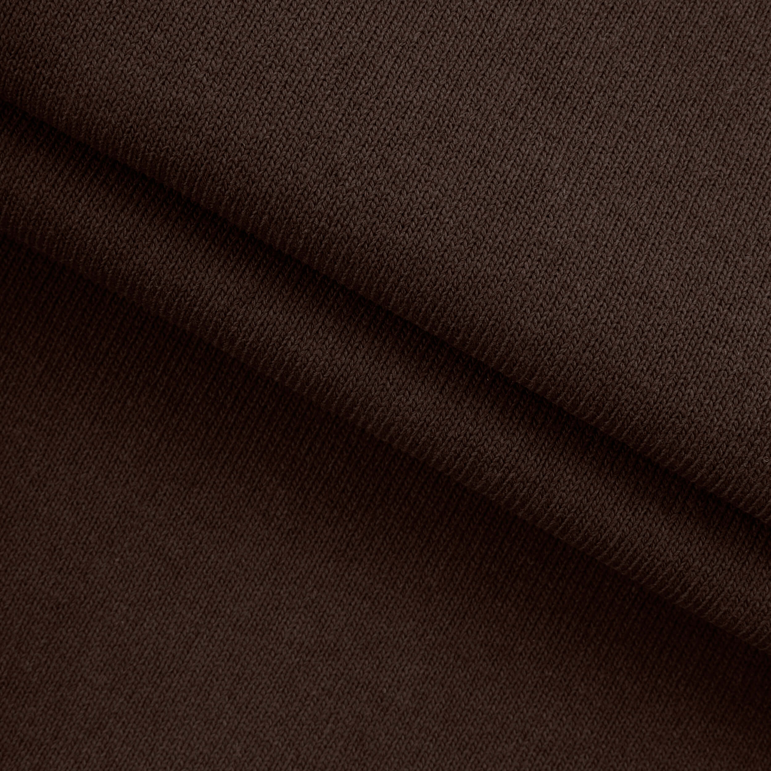 HEAVY COTTON RIB - COFFEE BEAN