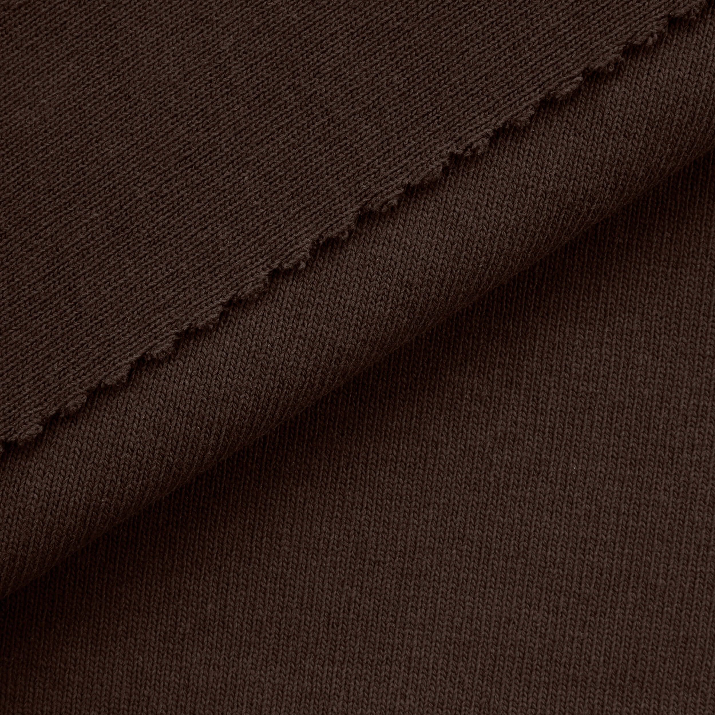 HEAVY COTTON RIB - COFFEE BEAN