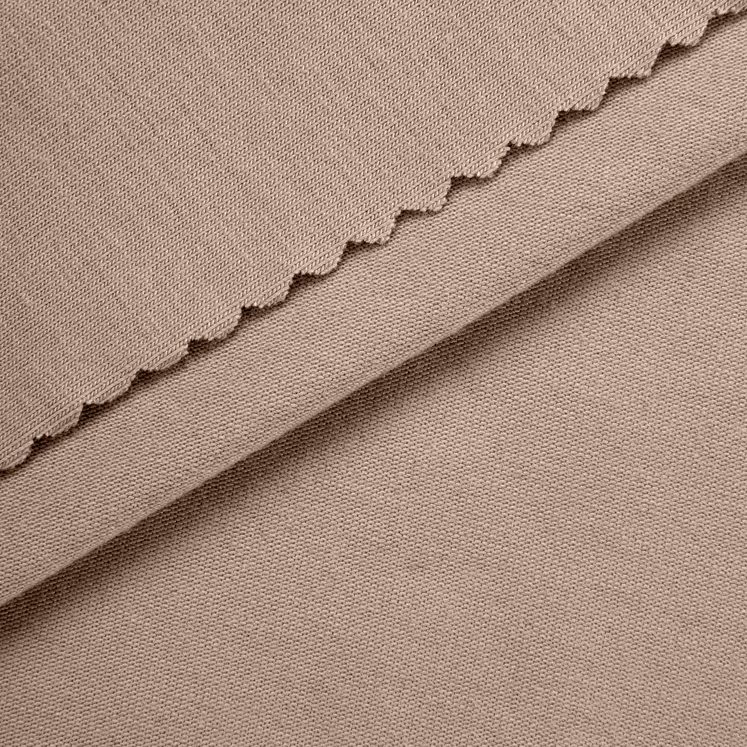 BAMBOO-COTTON SINGLE JERSEY FABRIC WITH ELASTANE - BEIGE - 170 GSM