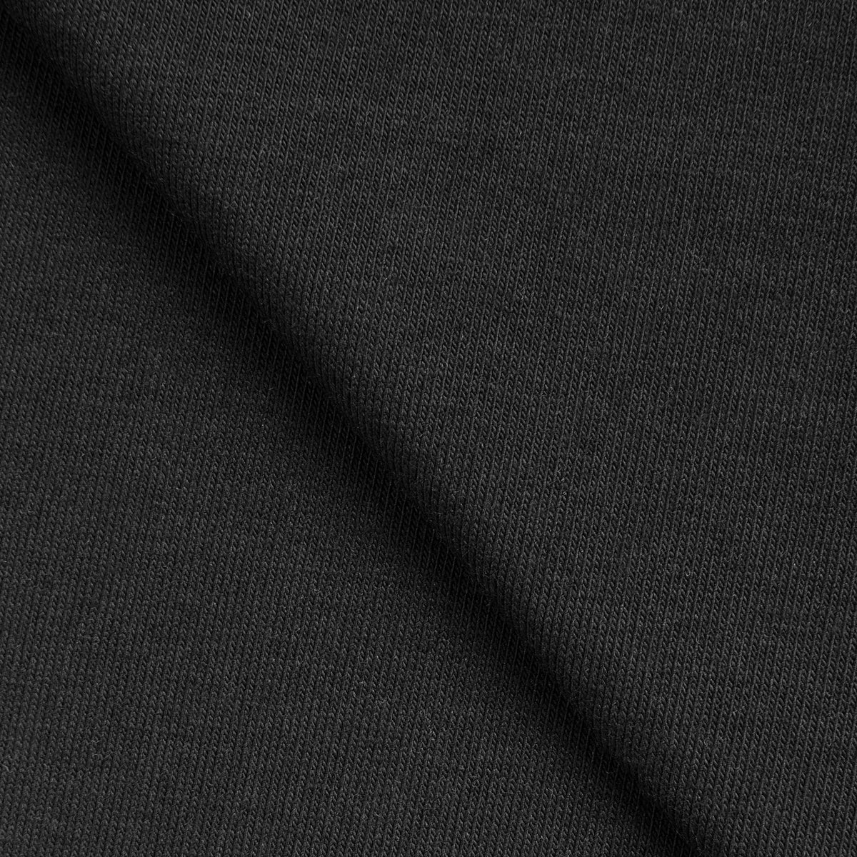 COTTON-MODAL SINGLE JERSEY FABRIC WITH ELASTANE - BLACK - 160 GSM