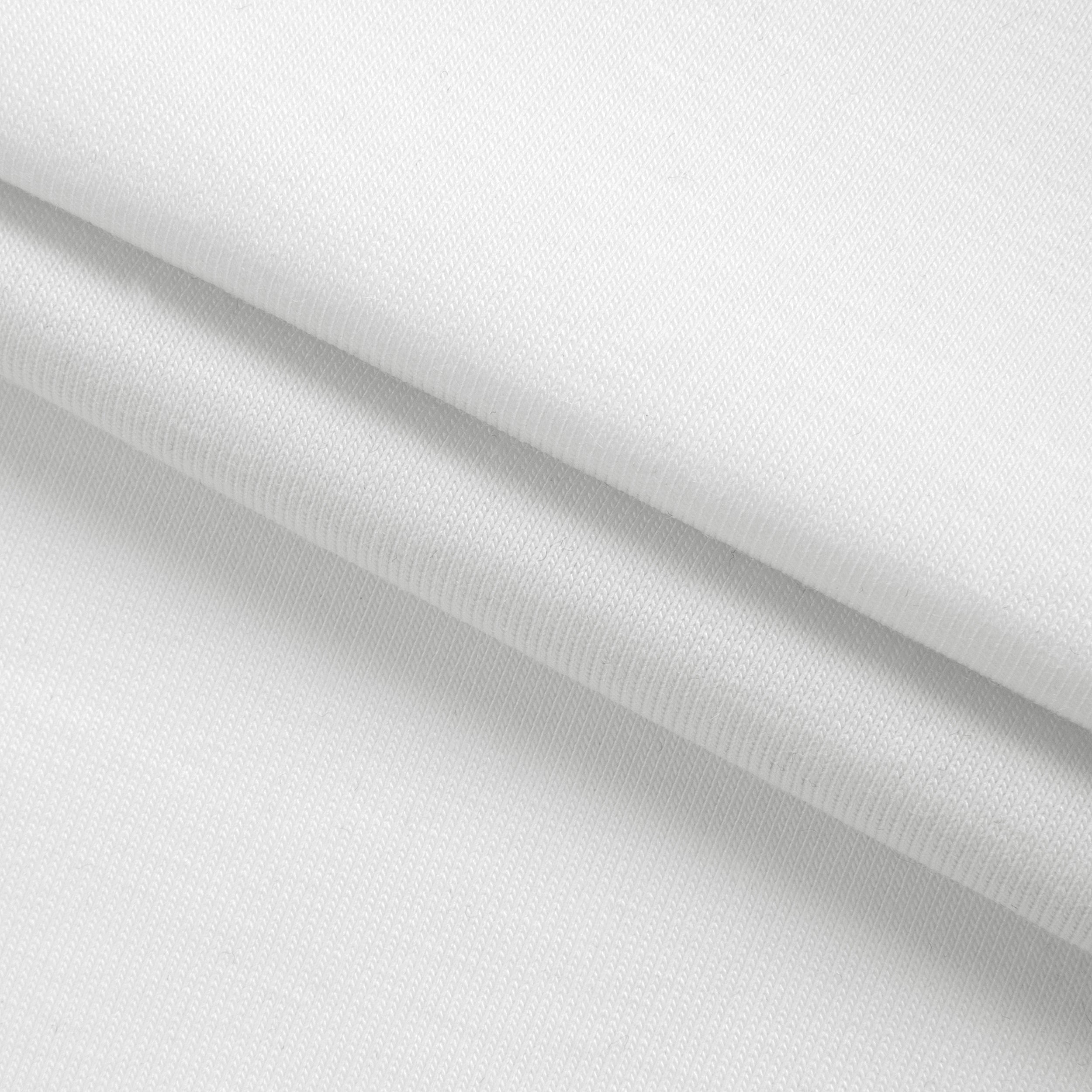 COTTON MODAL STRETCH JERSEY - BRIGHT WHITE