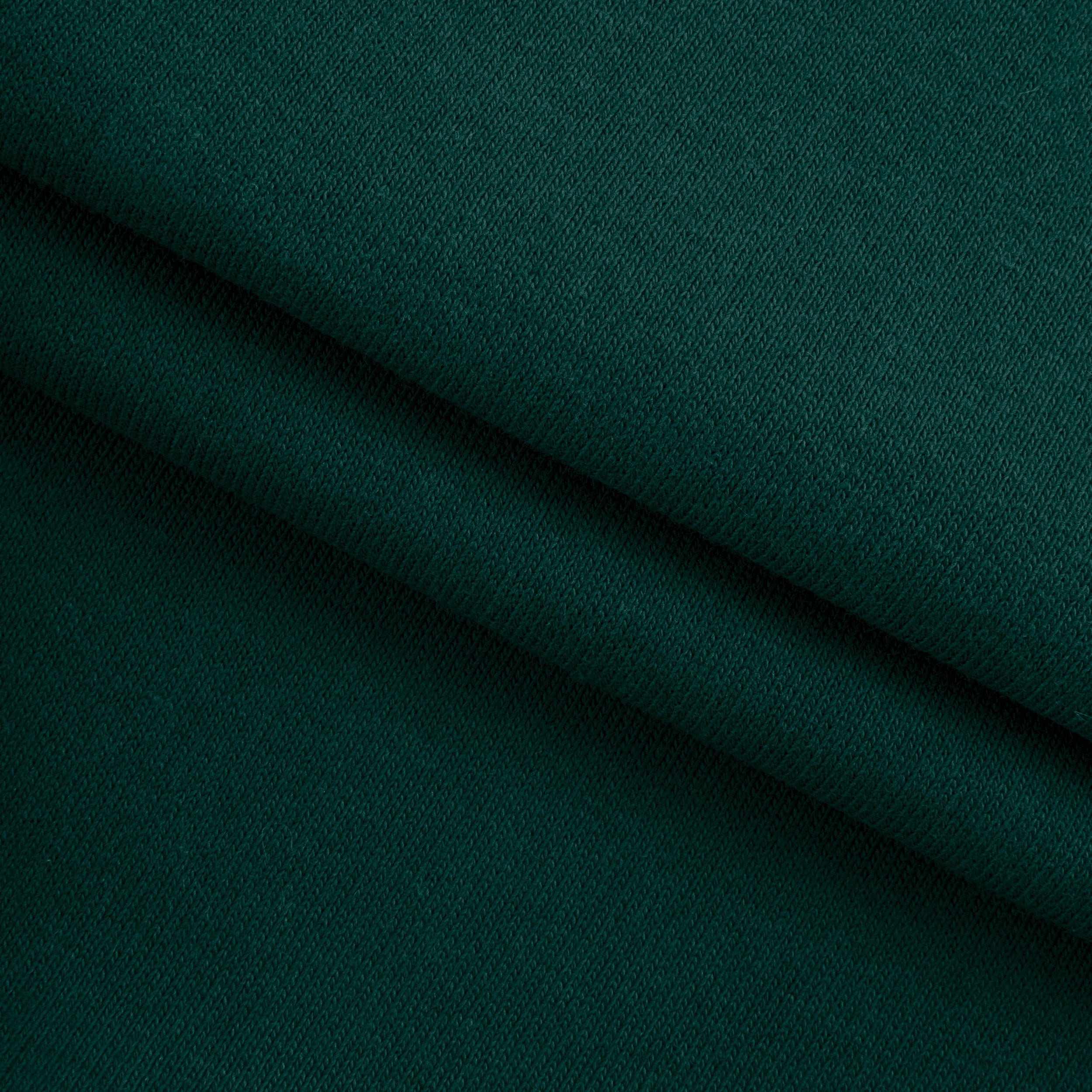 LIGHTWEIGHT COTTON FLEECE - DARK SEA