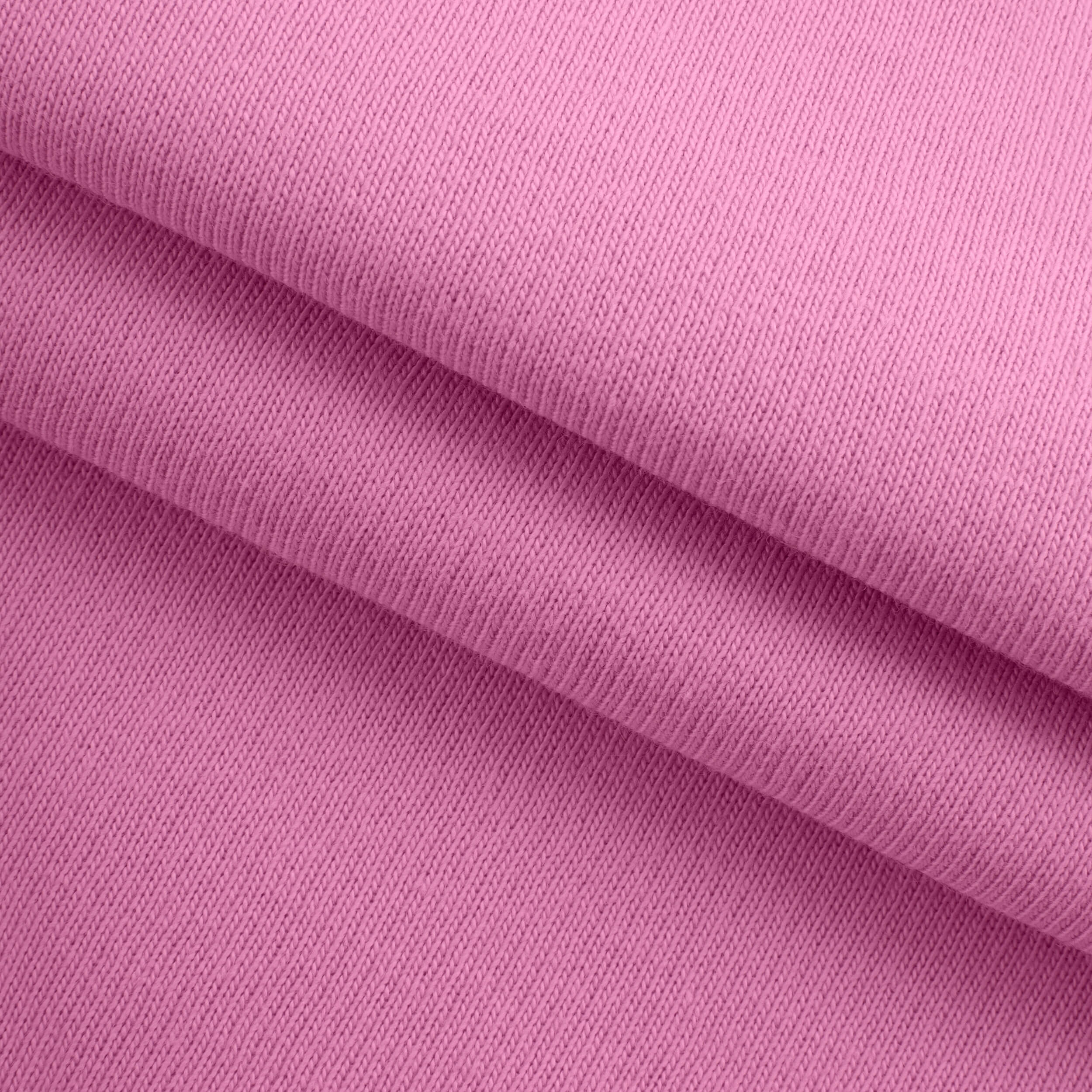LIGHTWEIGHT COTTON FLEECE - SUPER PINK