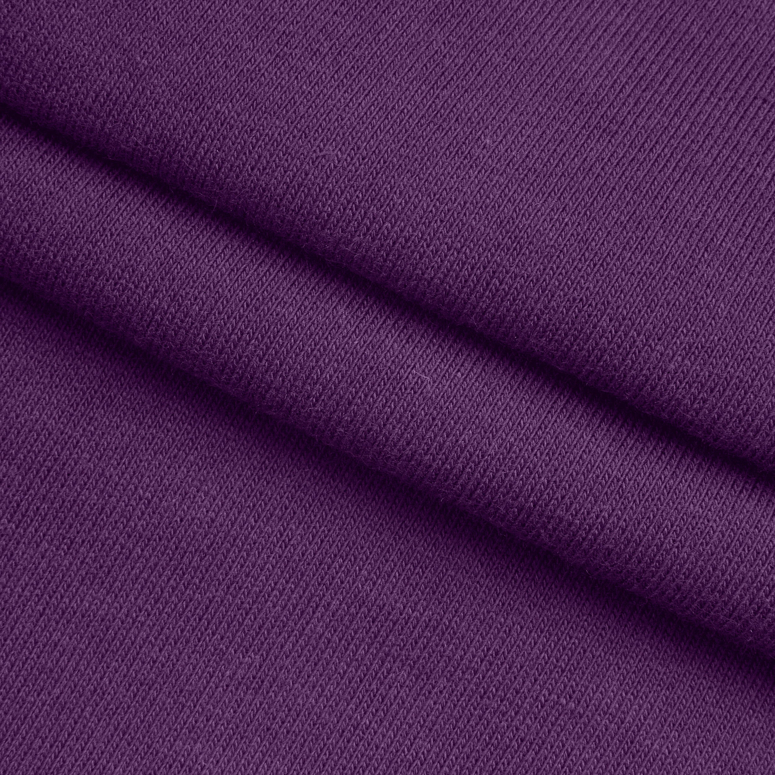 MID WEIGHT COTTON FLEECE - AMARANTH PURPLE