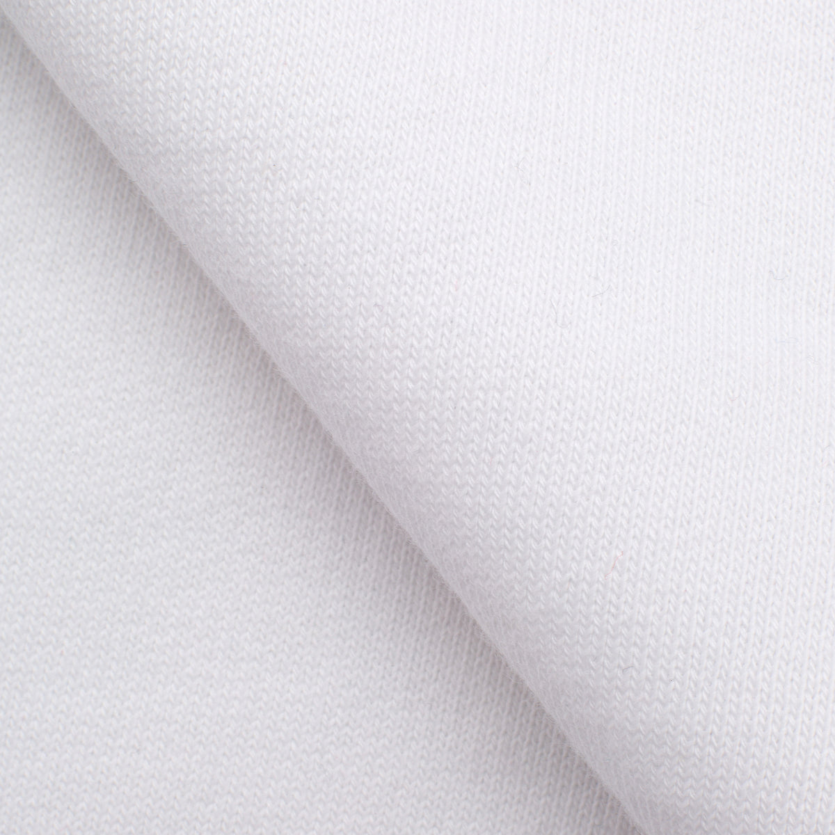 COTTON BRUSHED SWEATSHIRT FLEECE FABRIC - WARM WHITE - 330 GSM