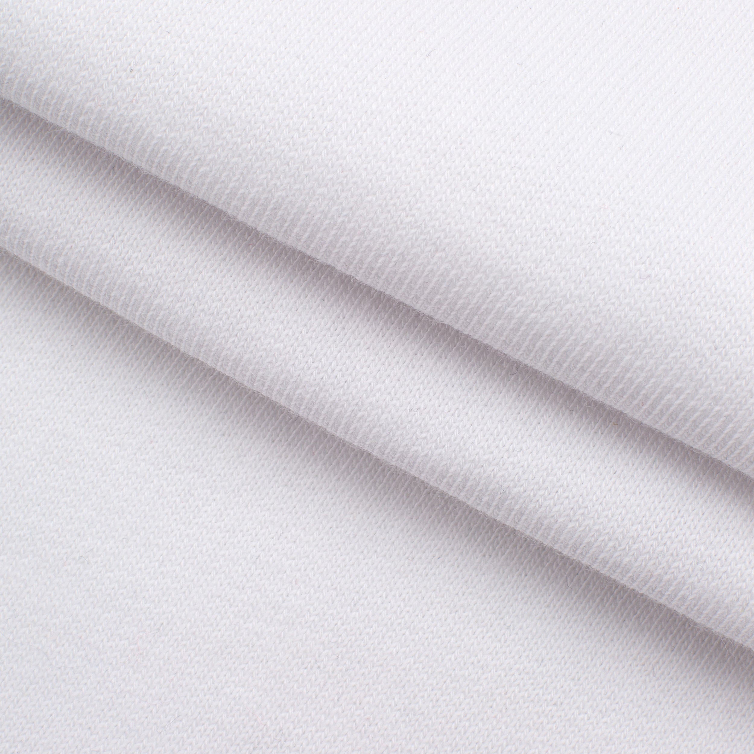 COTTON BRUSHED SWEATSHIRT FLEECE FABRIC - WARM WHITE - 330 GSM