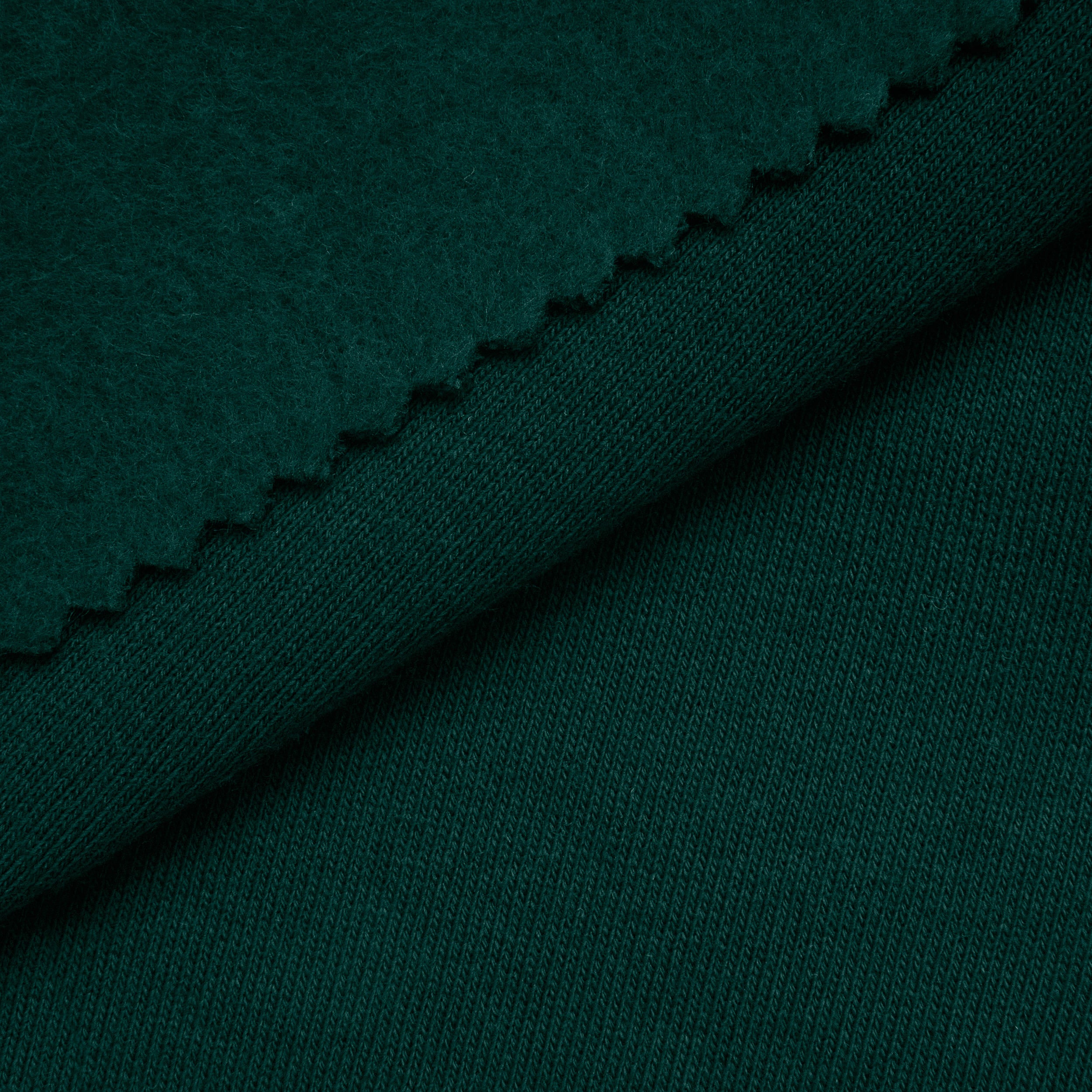 MID WEIGHT COTTON FLEECE - DARK SEA