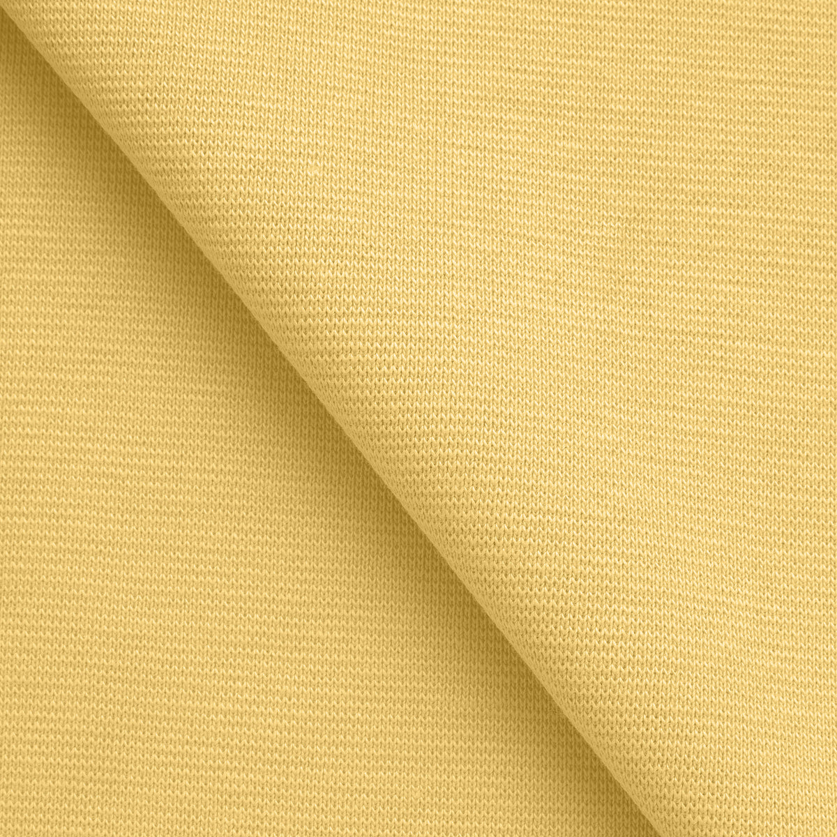 COTTON 1X1 RIB KNIT FABRIC WITH ELASTANE - CREAM - 220 GSM