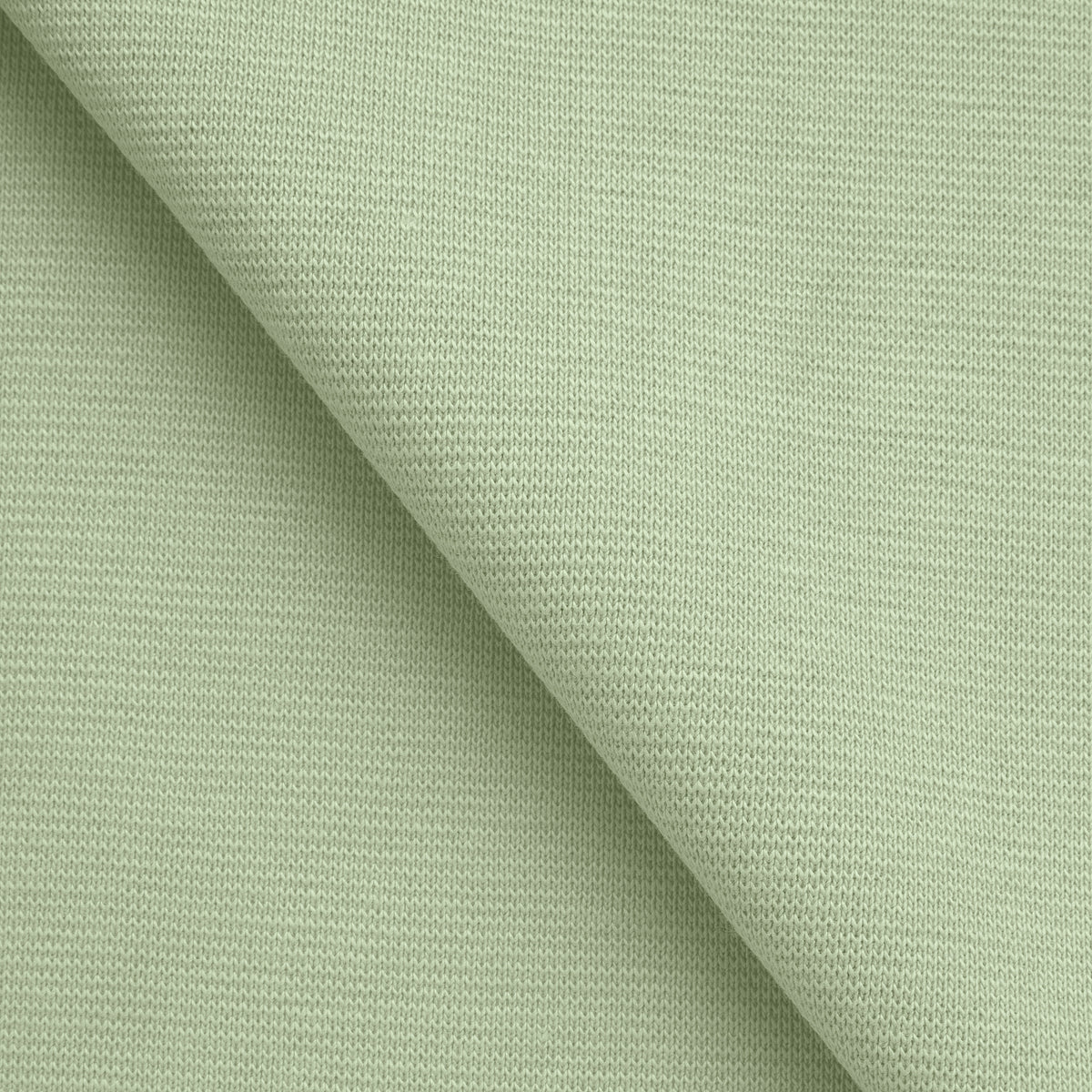 1 X 1 COTTON RIB - SILT GREEN