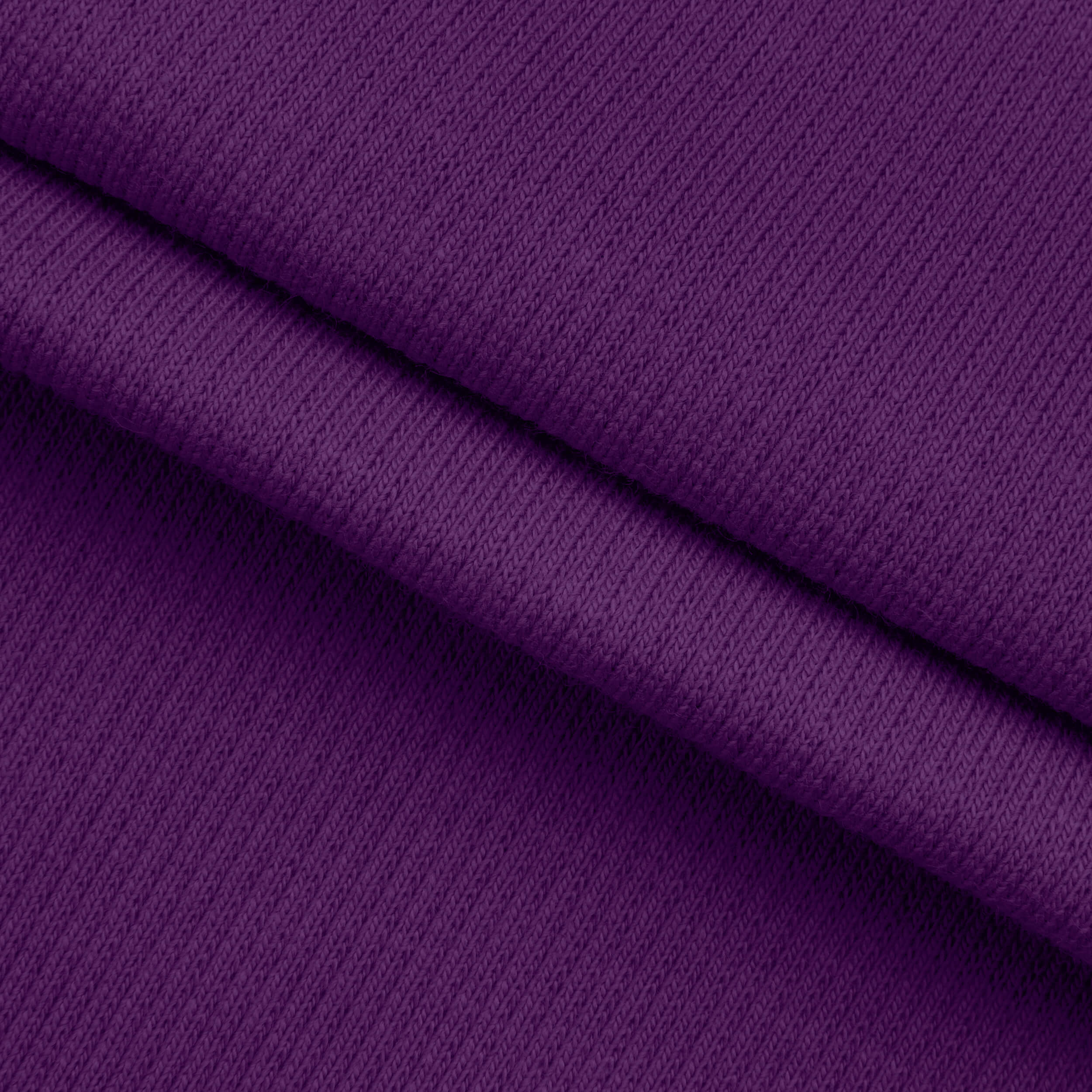 2 X 1 COTTON RIB STRONG - AMARANTH PURPLE