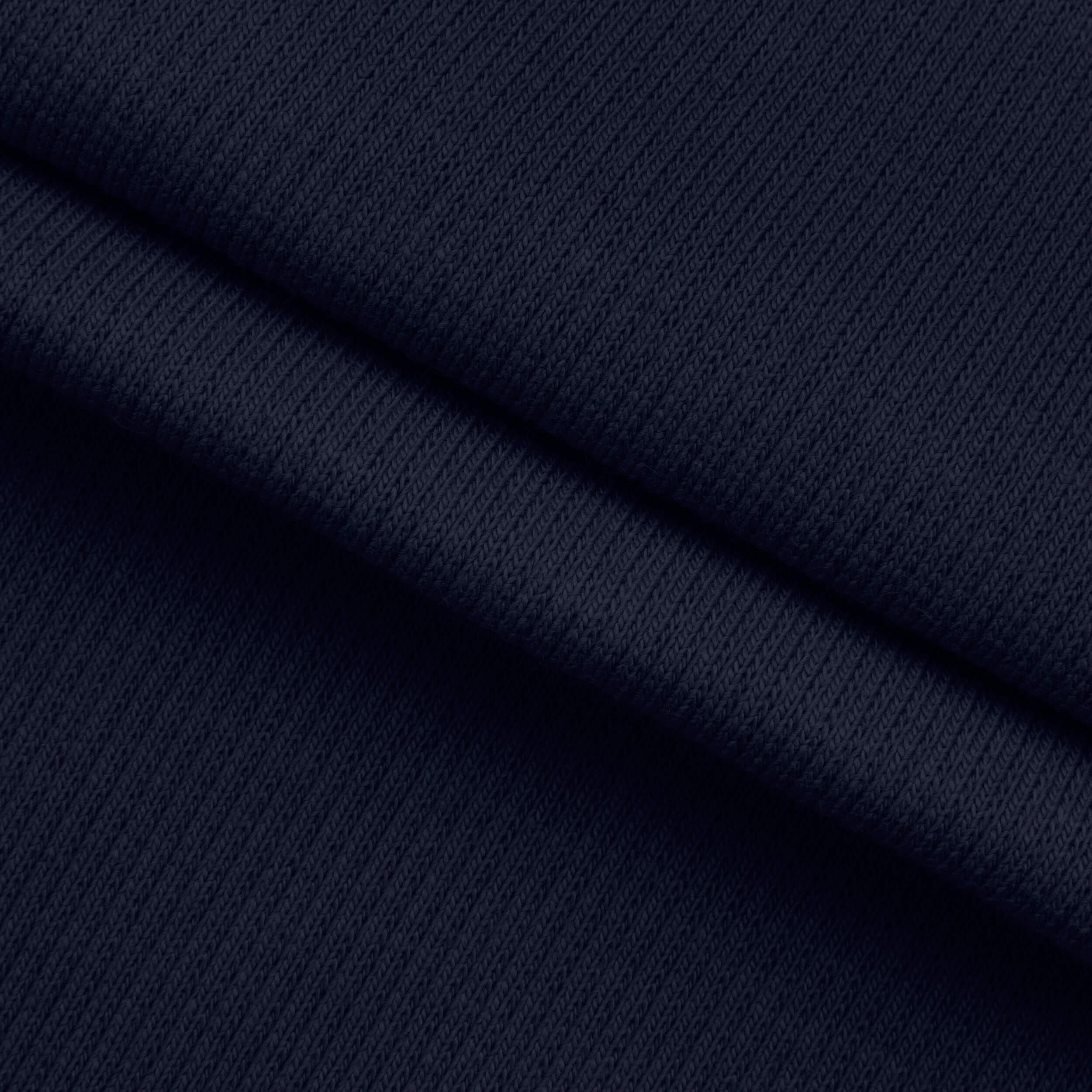 2 X 1 COTTON RIB STRONG - NAVY BLUE