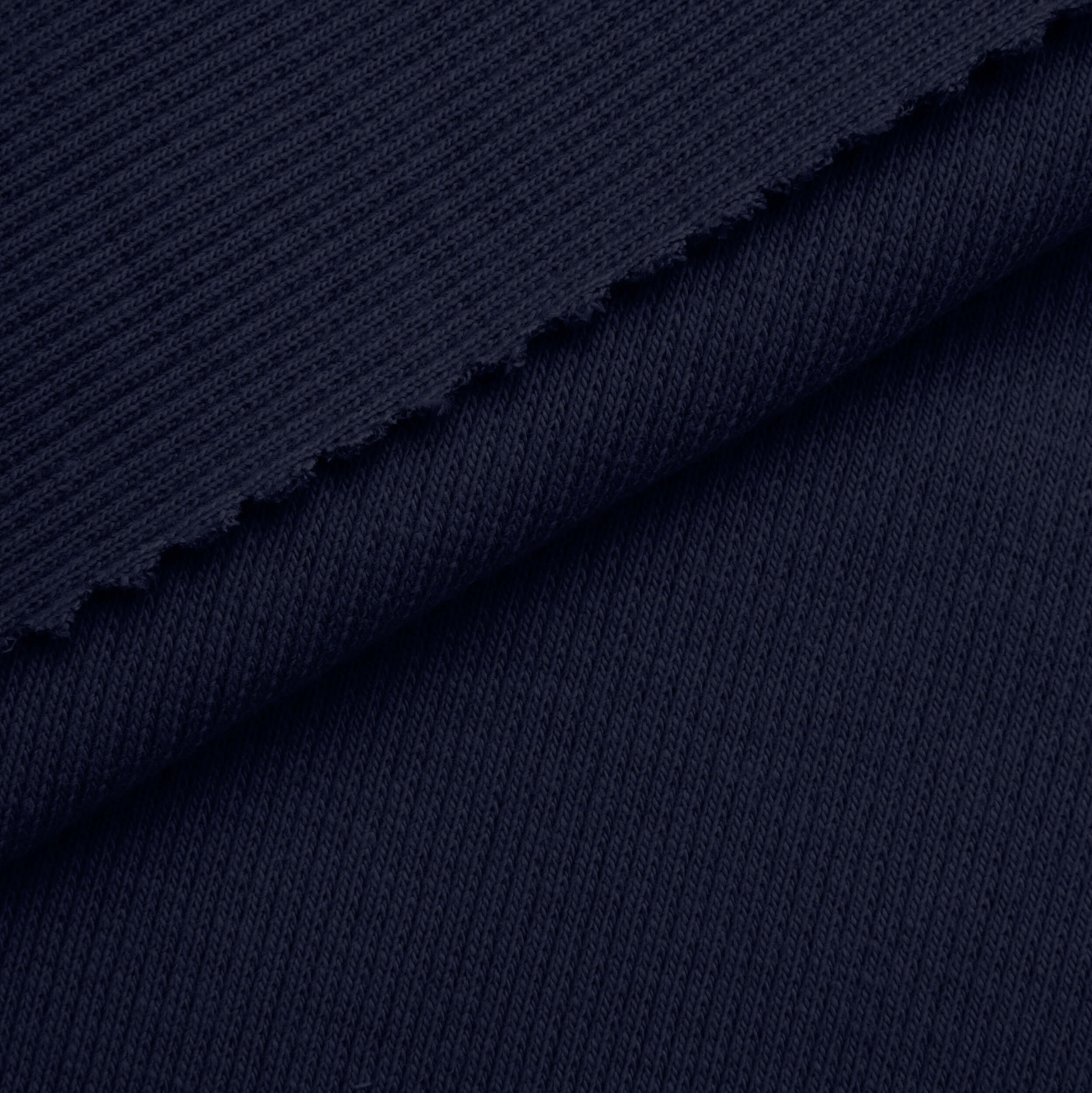 2 X 1 COTTON RIB STRONG - NAVY BLUE
