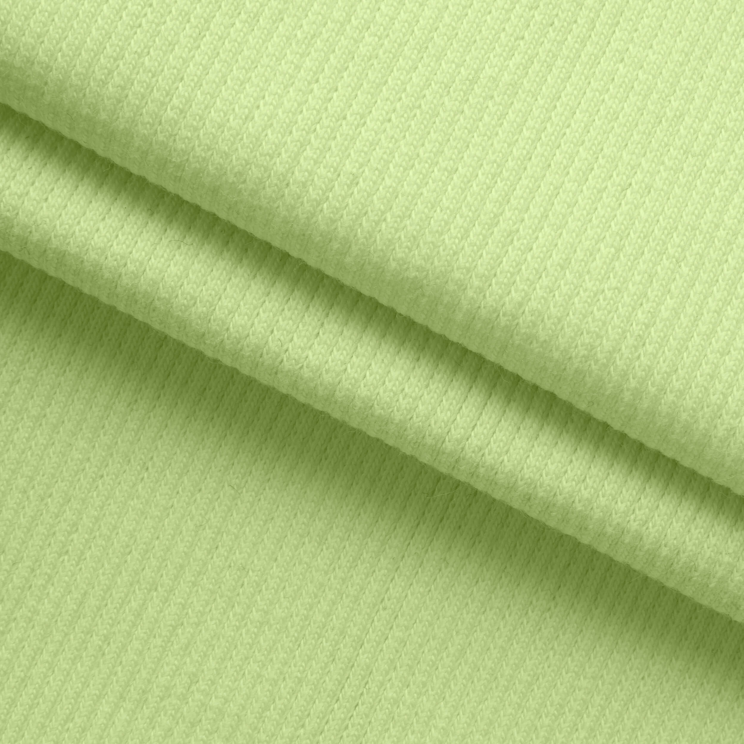 2 X 1 COTTON RIB STRONG - PARADISE GREEN