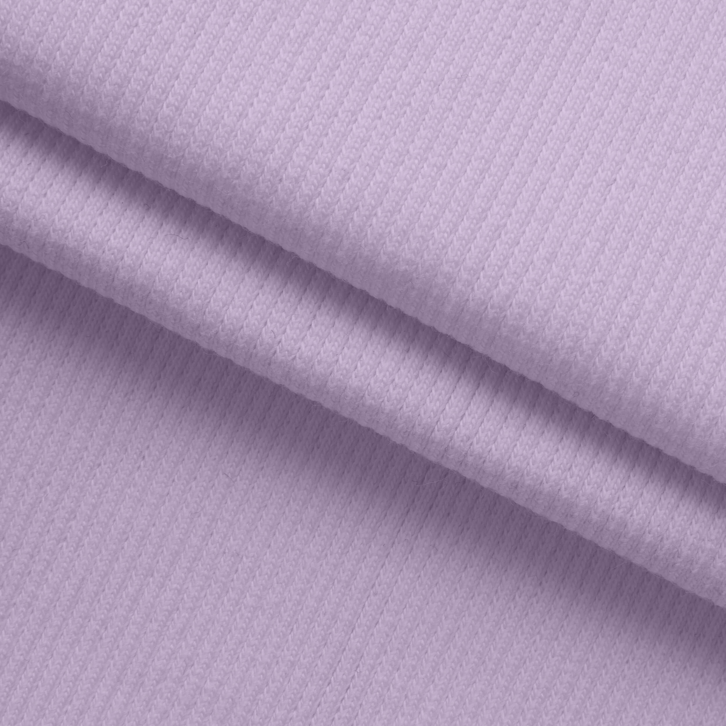 2 X 1 COTTON RIB STRONG - PASTEL LILAC