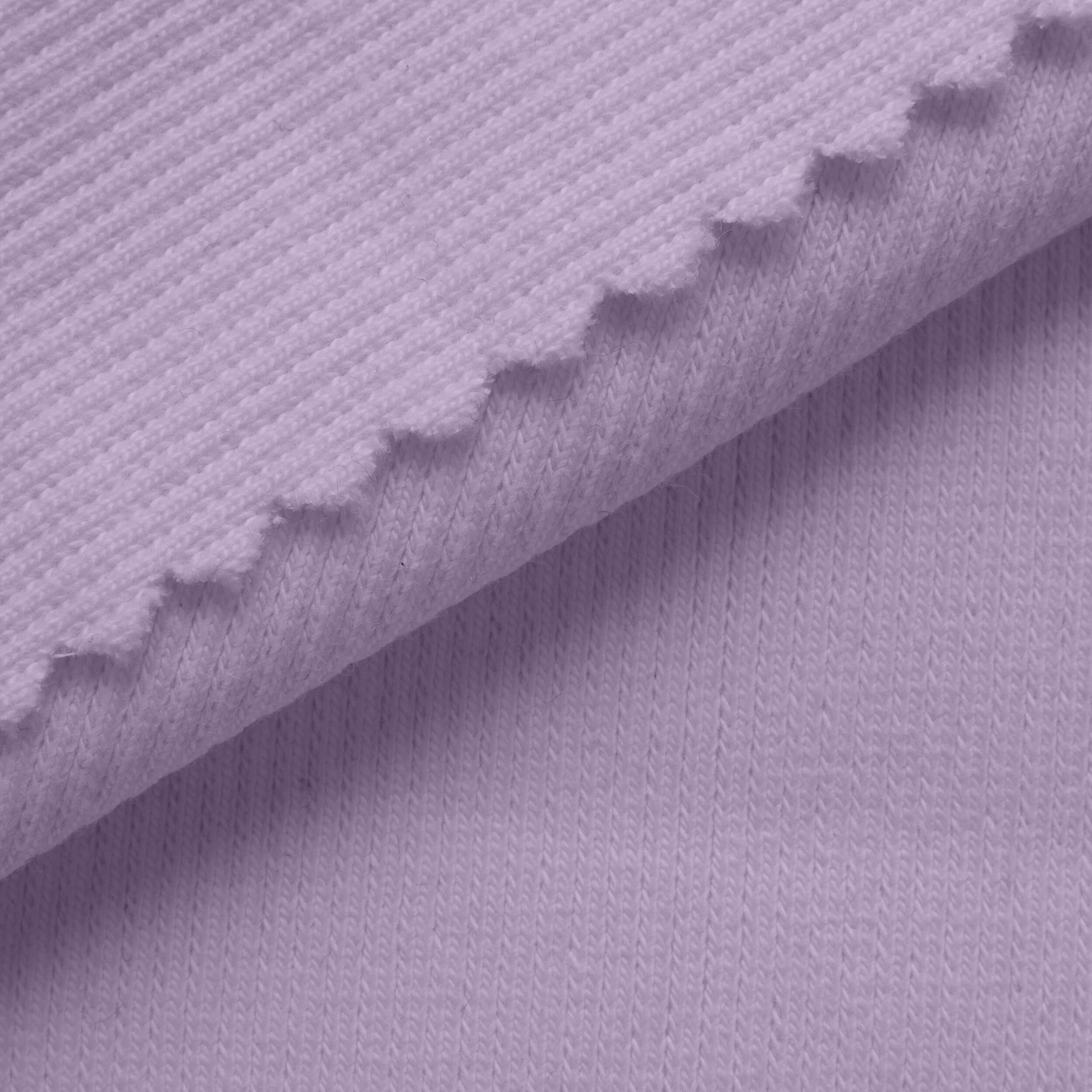 2 X 1 COTTON RIB STRONG - PASTEL LILAC