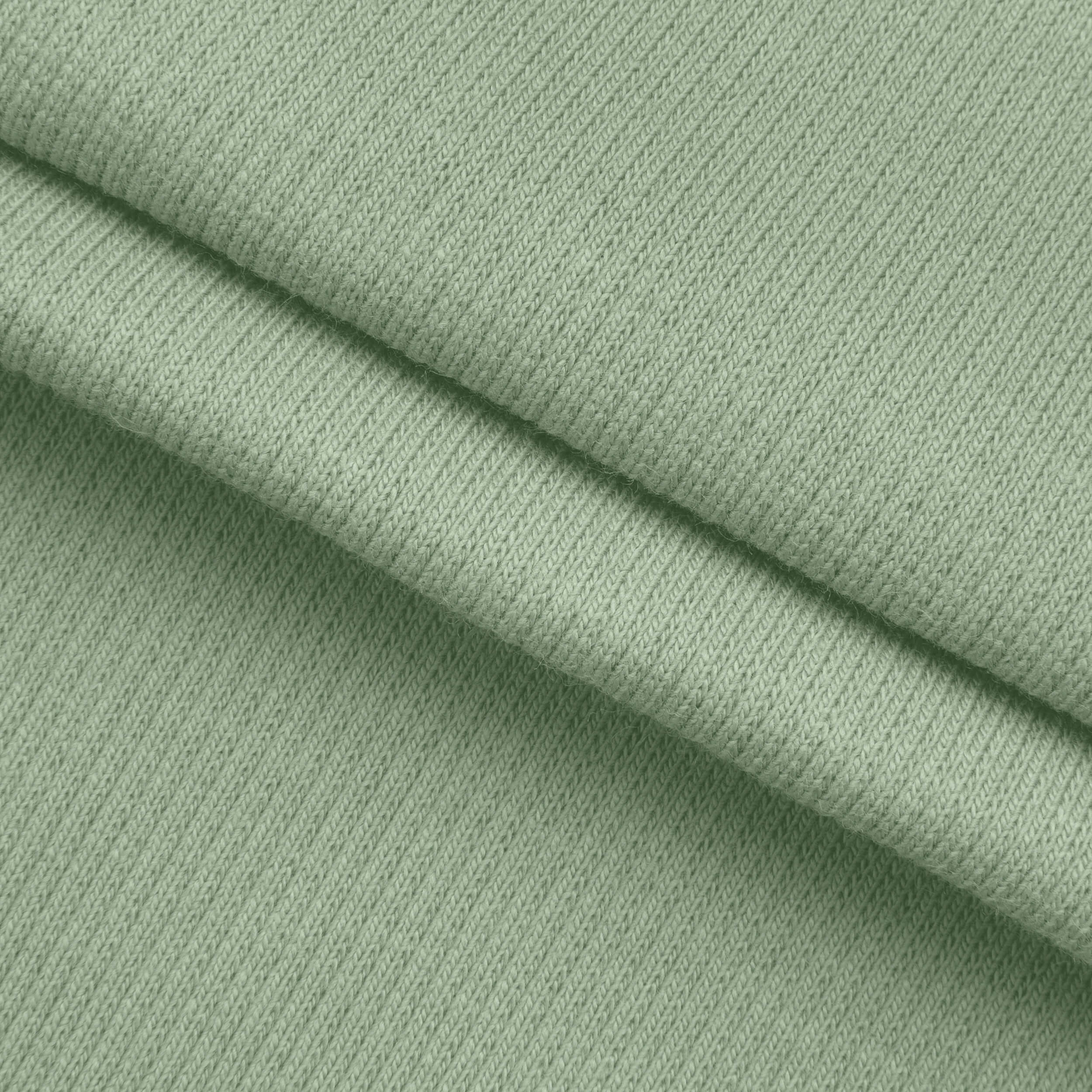 2 X 1 COTTON RIB STRONG - SILT GREEN