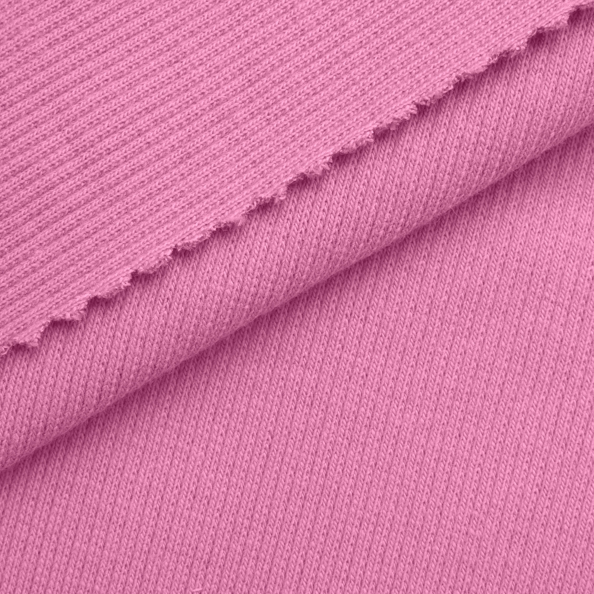 2 X 1 COTTON RIB STRONG - SUPER PINK