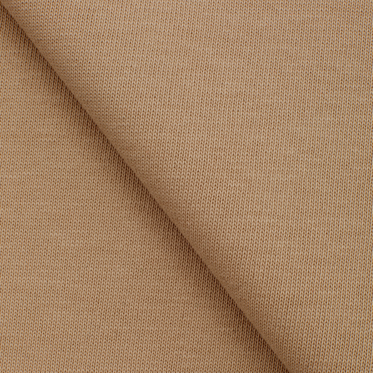 HEAVY COTTON SINGLE JERSEY FABRIC - CREAM - 230 GSM