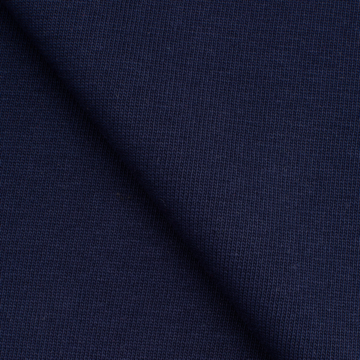 HEAVY JERSEY KNIT - NAVY BLUE