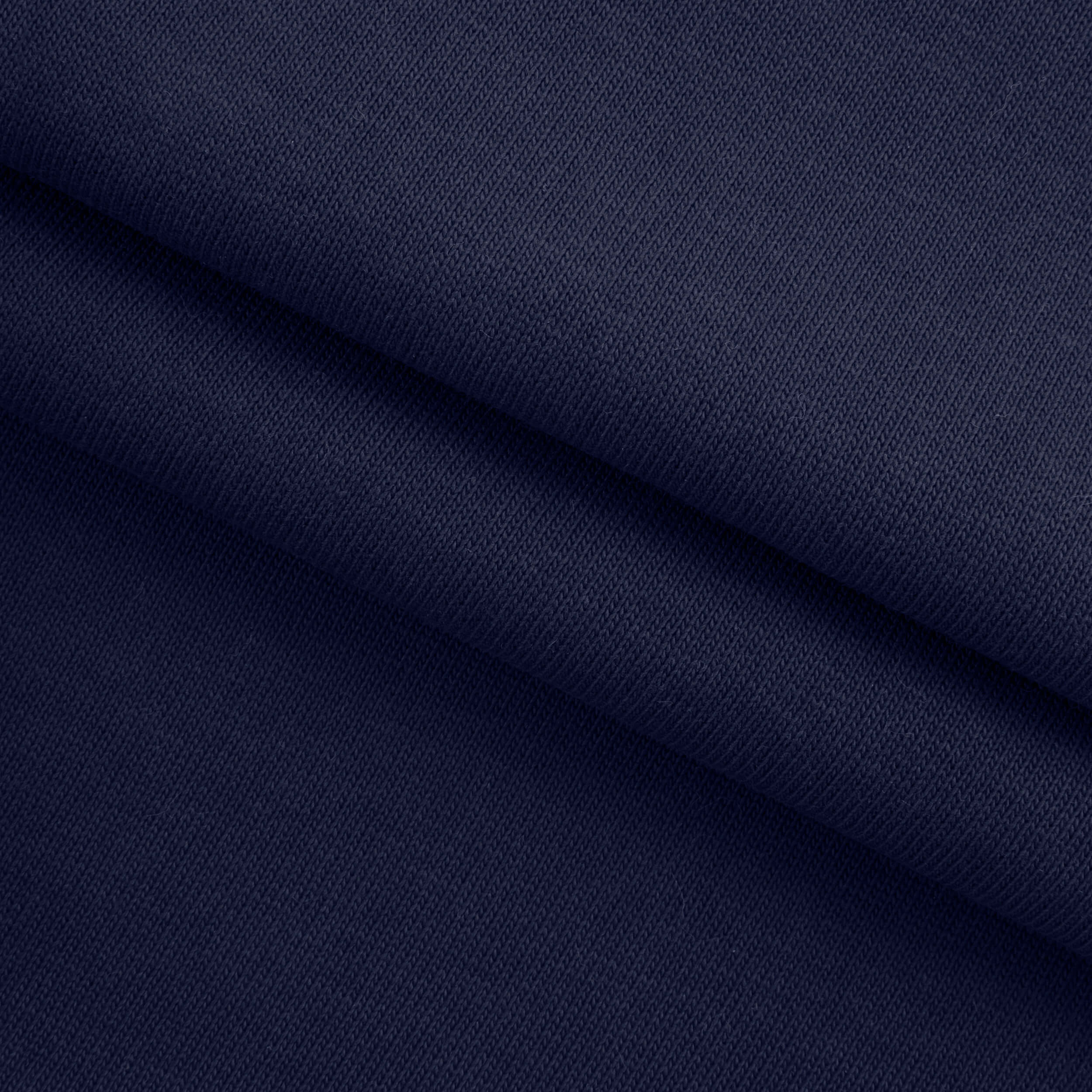 HEAVY JERSEY KNIT - NAVY BLUE
