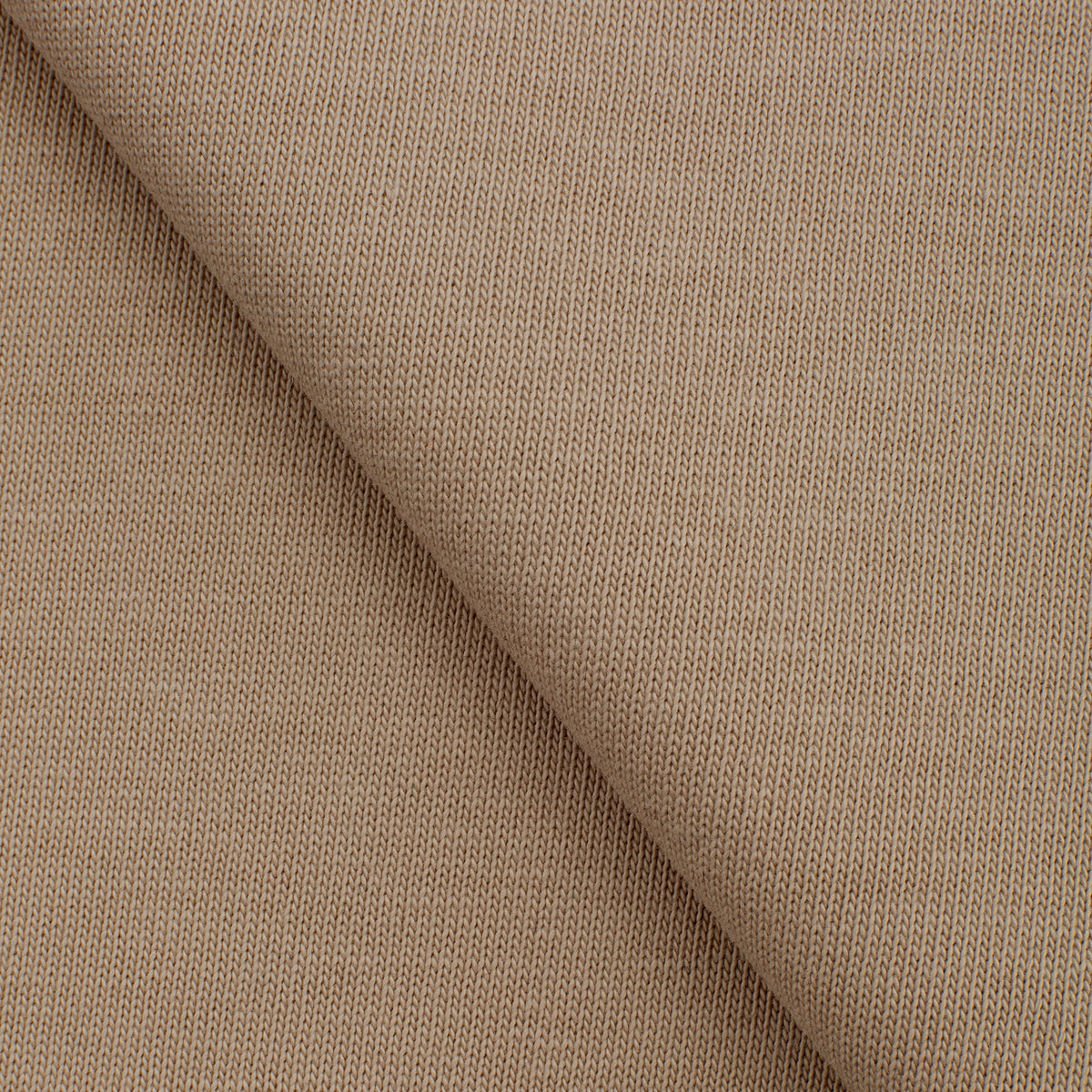 HEAVY COTTON SINGLE JERSEY FABRIC - GREIGE TAUPE - 230 GSM