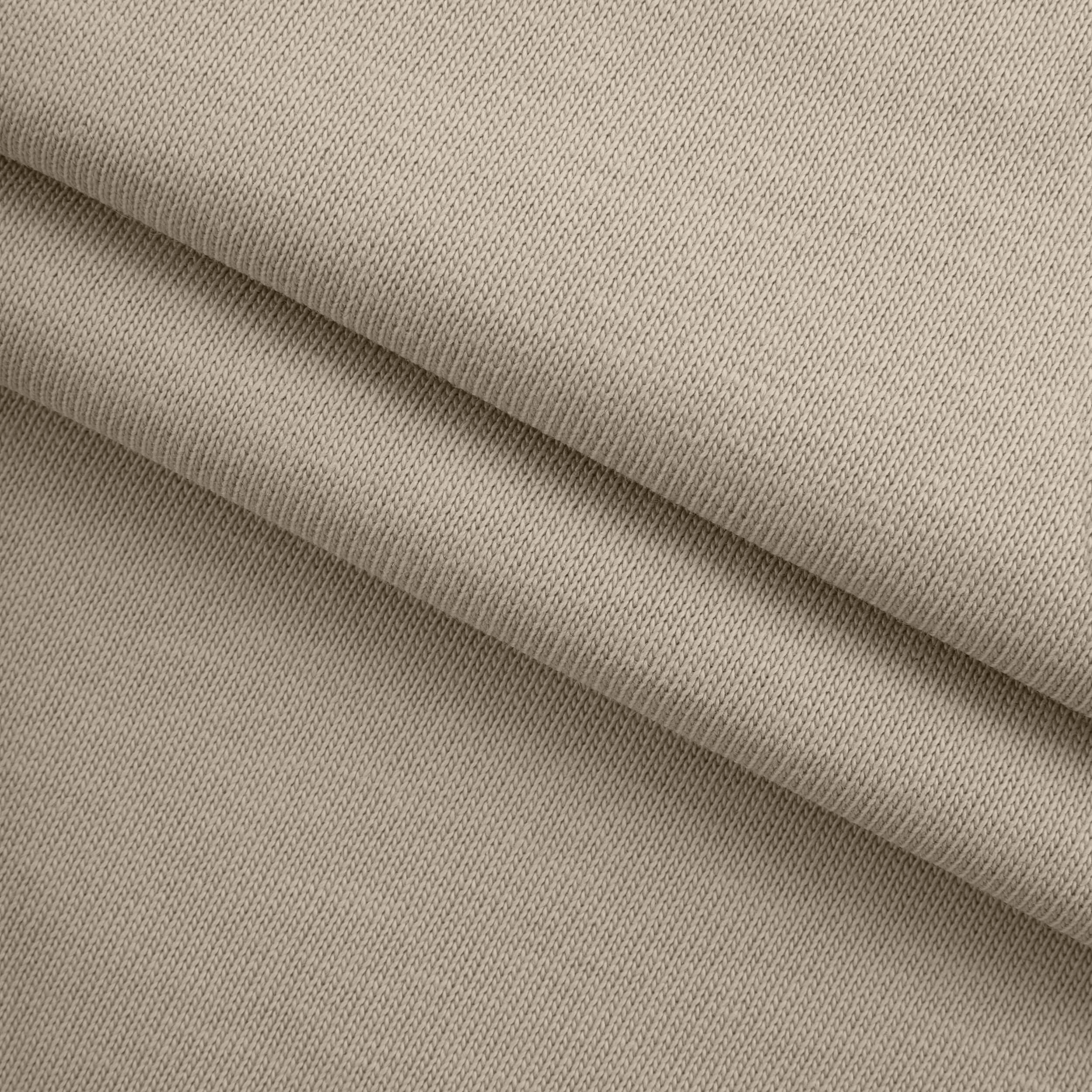 HEAVY JERSEY KNIT - PLAZA TAUPE