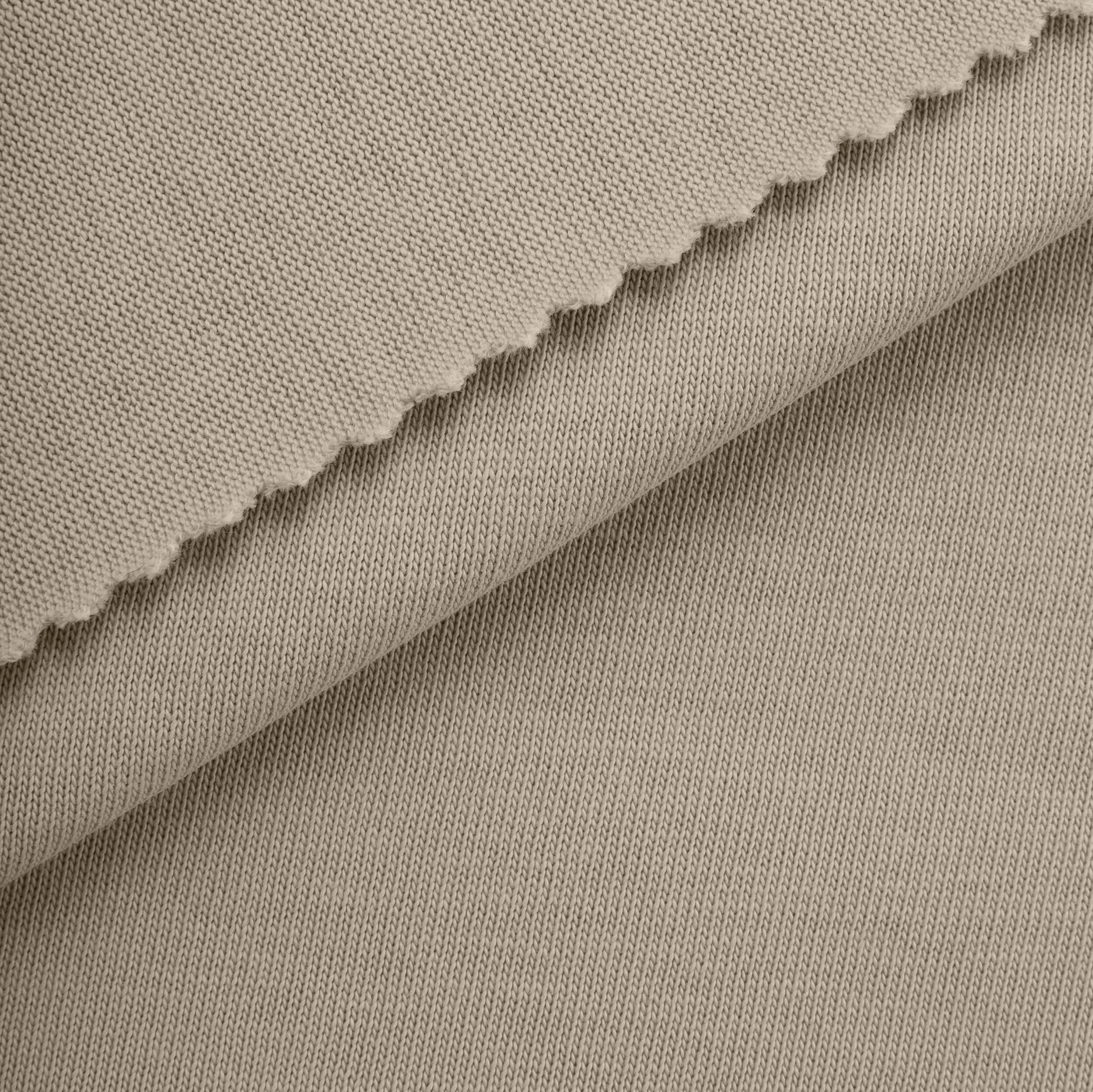 HEAVY JERSEY KNIT - PLAZA TAUPE