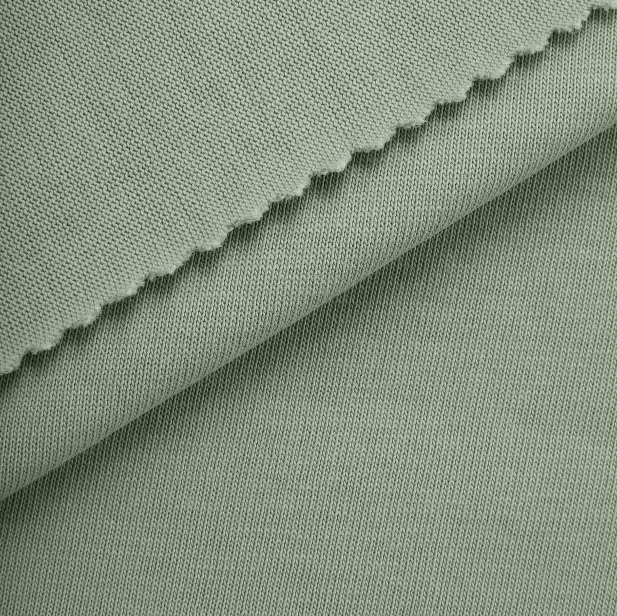 HEAVY JERSEY KNIT - SEAGRASS