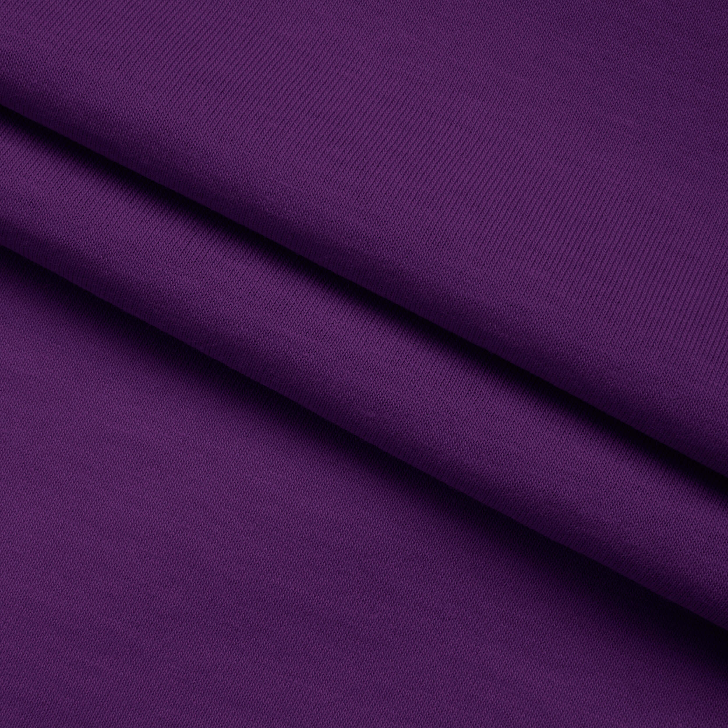 LIGHTWEIGHT COTTON JERSEY KNIT - AMARANTH PURPLE