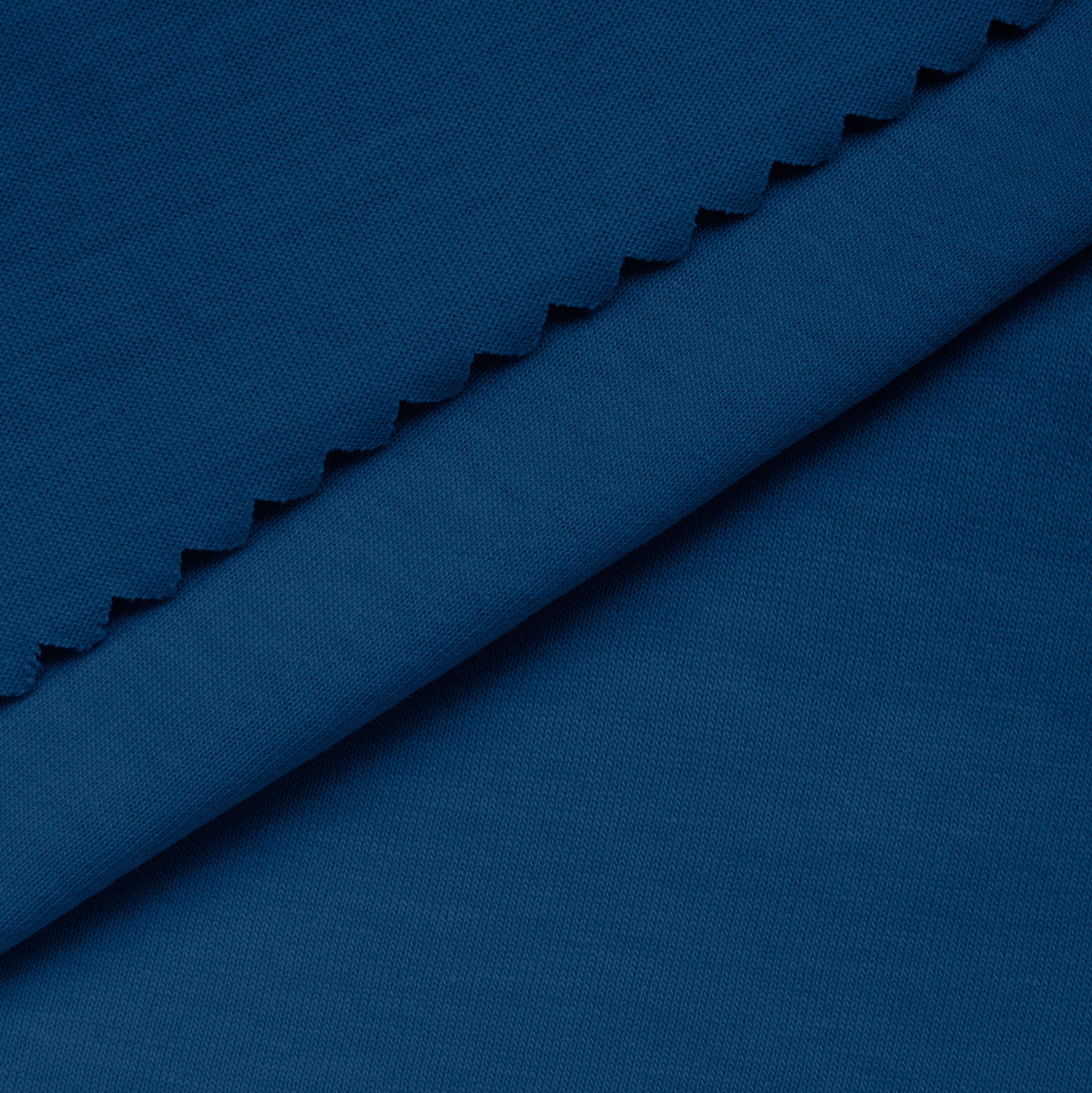 LIGHTWEIGHT COTTON JERSEY KNIT - BLUE LOLITE