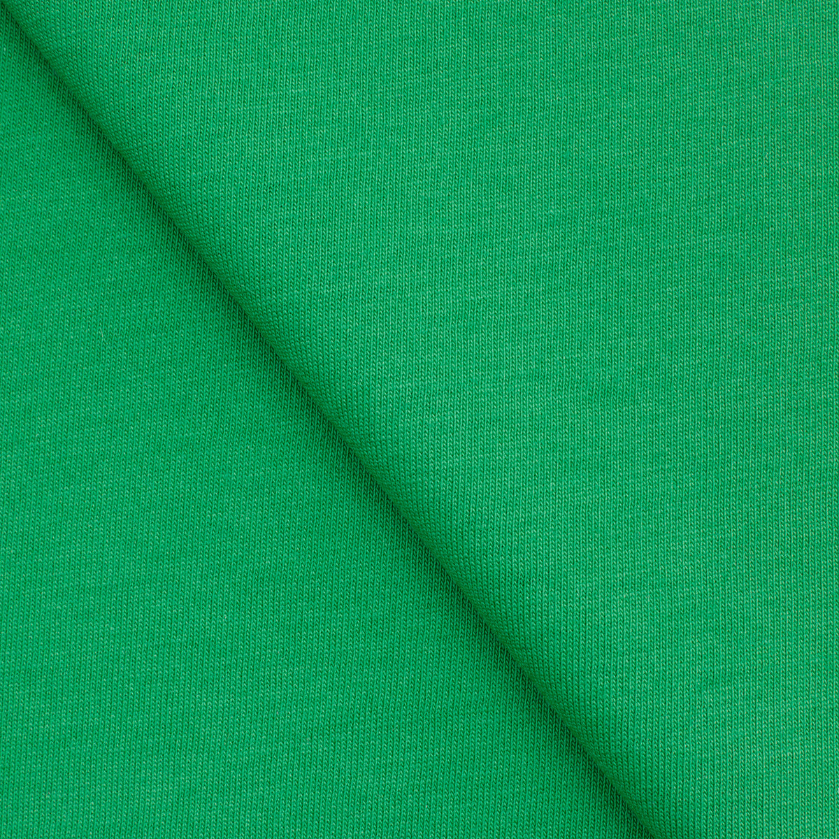LIGHTWEIGHT COTTON JERSEY KNIT - BRIGHT GREEN