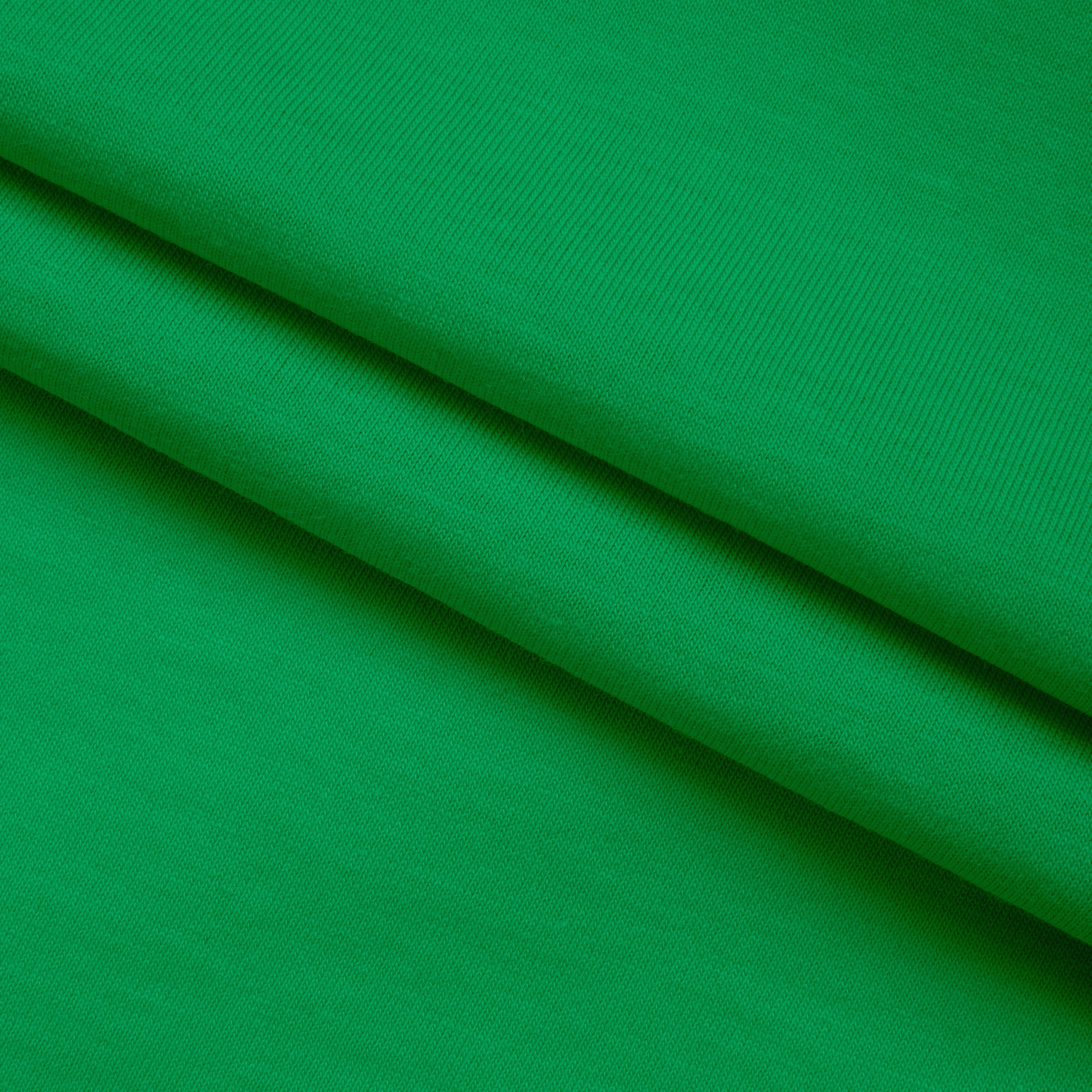 LIGHTWEIGHT COTTON JERSEY KNIT - BRIGHT GREEN