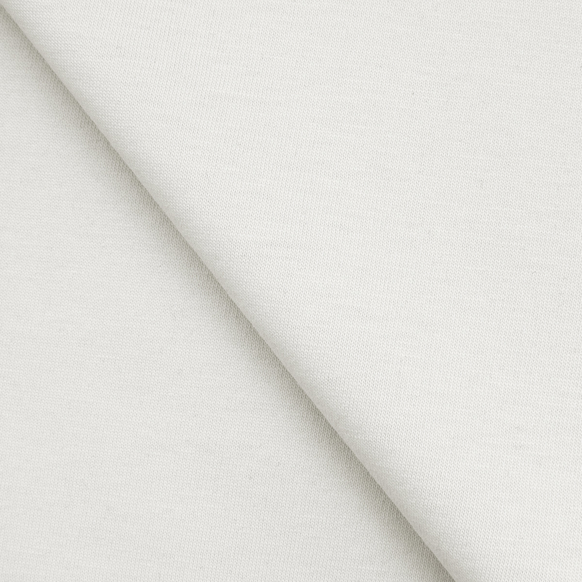 LIGHTWEIGHT COTTON JERSEY KNIT - BRIGHT WHITE