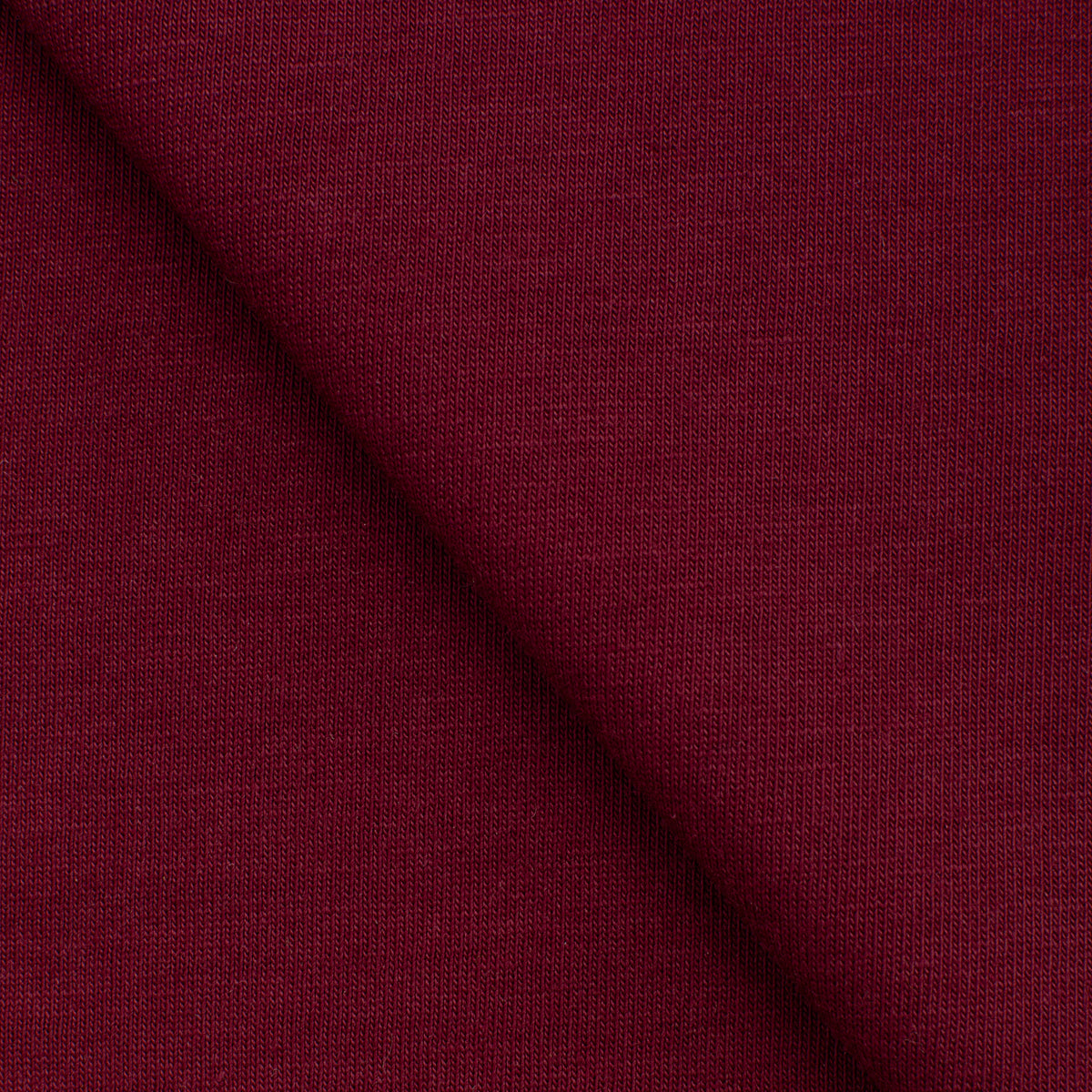 LIGHTWEIGHT COTTON JERSEY KNIT - CORDOVAN