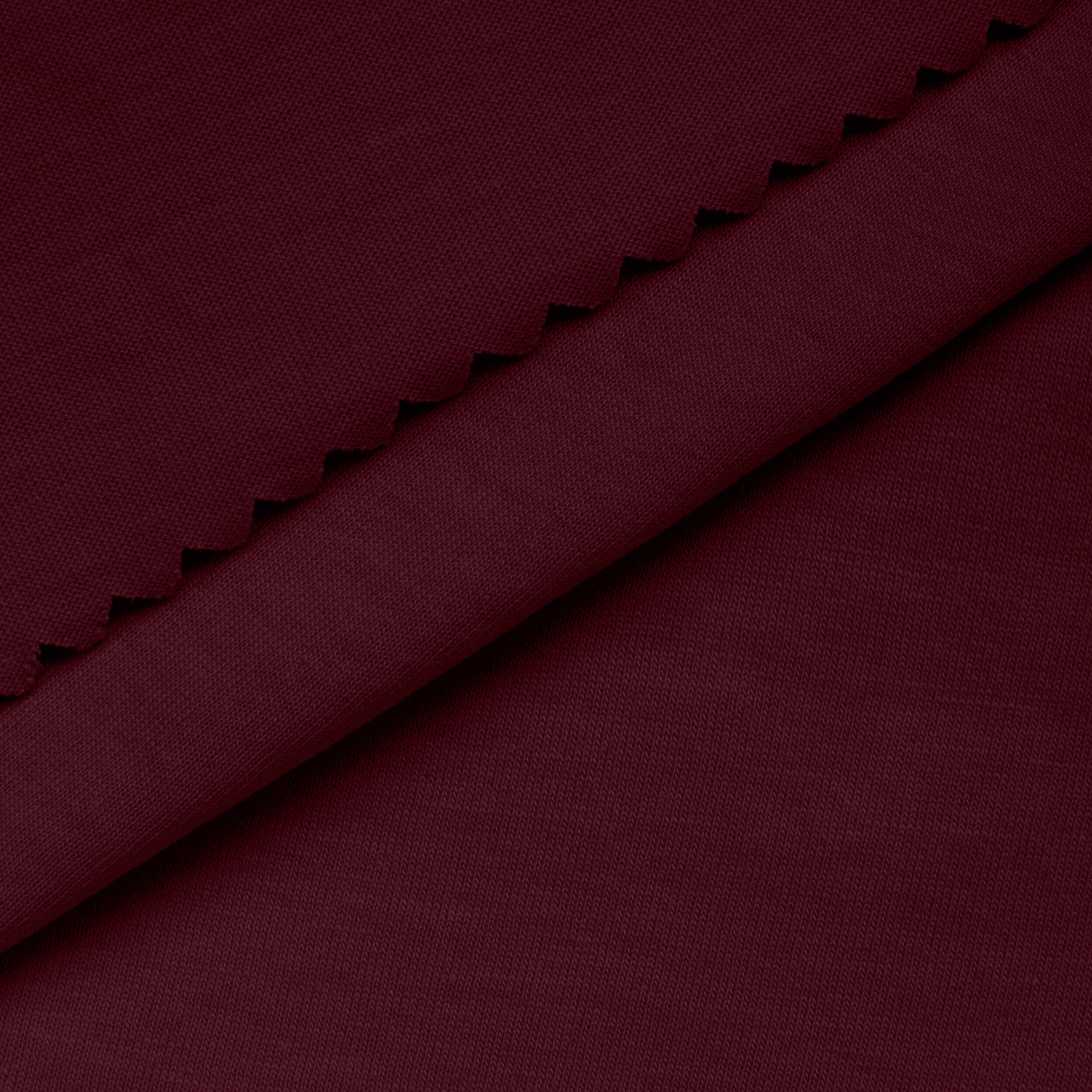 LIGHTWEIGHT COTTON JERSEY KNIT - CORDOVAN