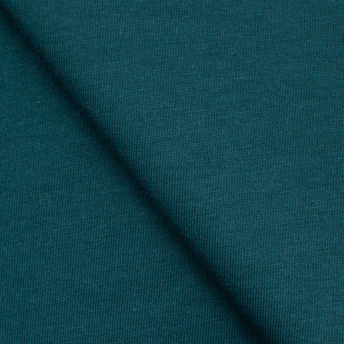 LIGHTWEIGHT COTTON JERSEY KNIT - DARK SEA