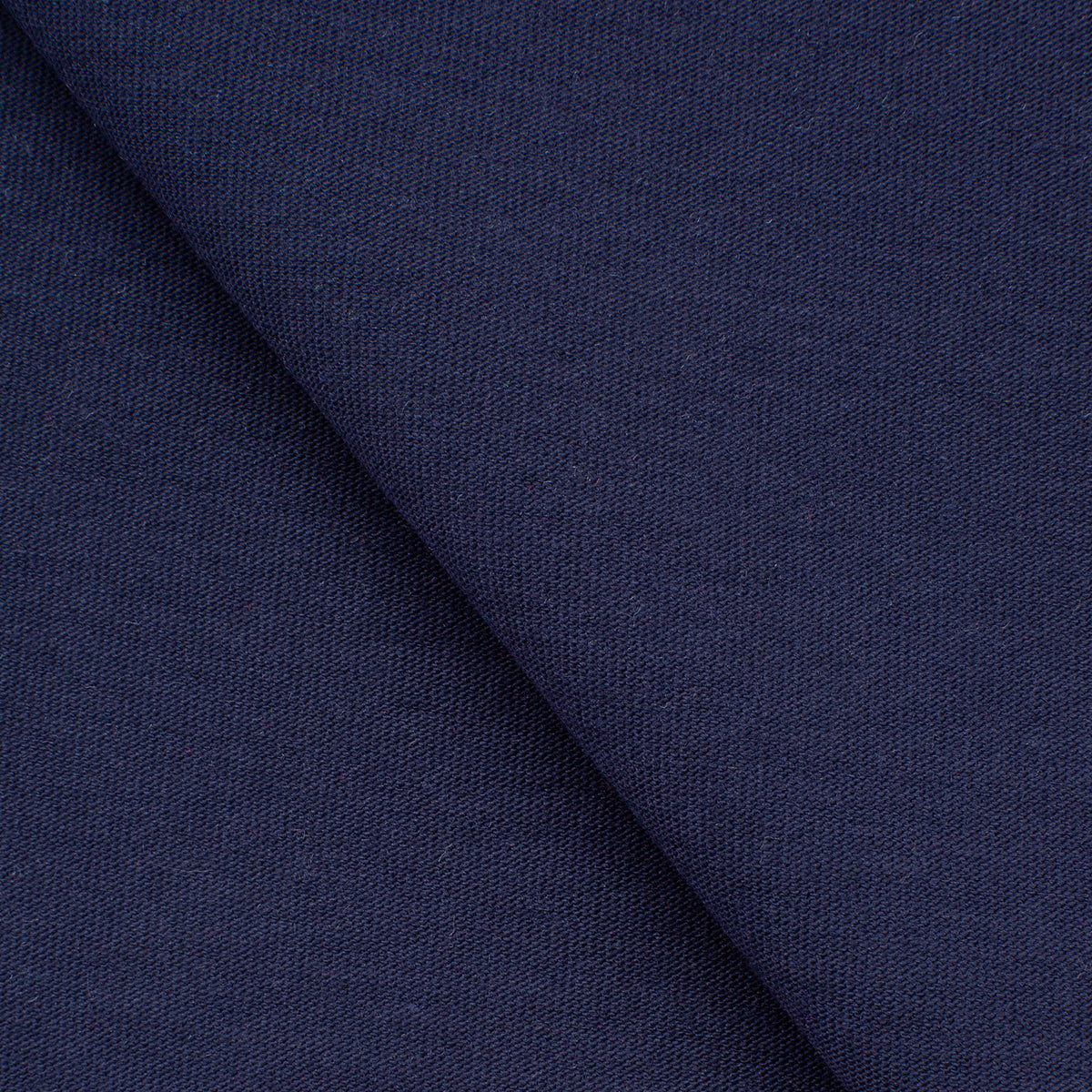 LIGHTWEIGHT COTTON JERSEY KNIT - NAVY BLUE