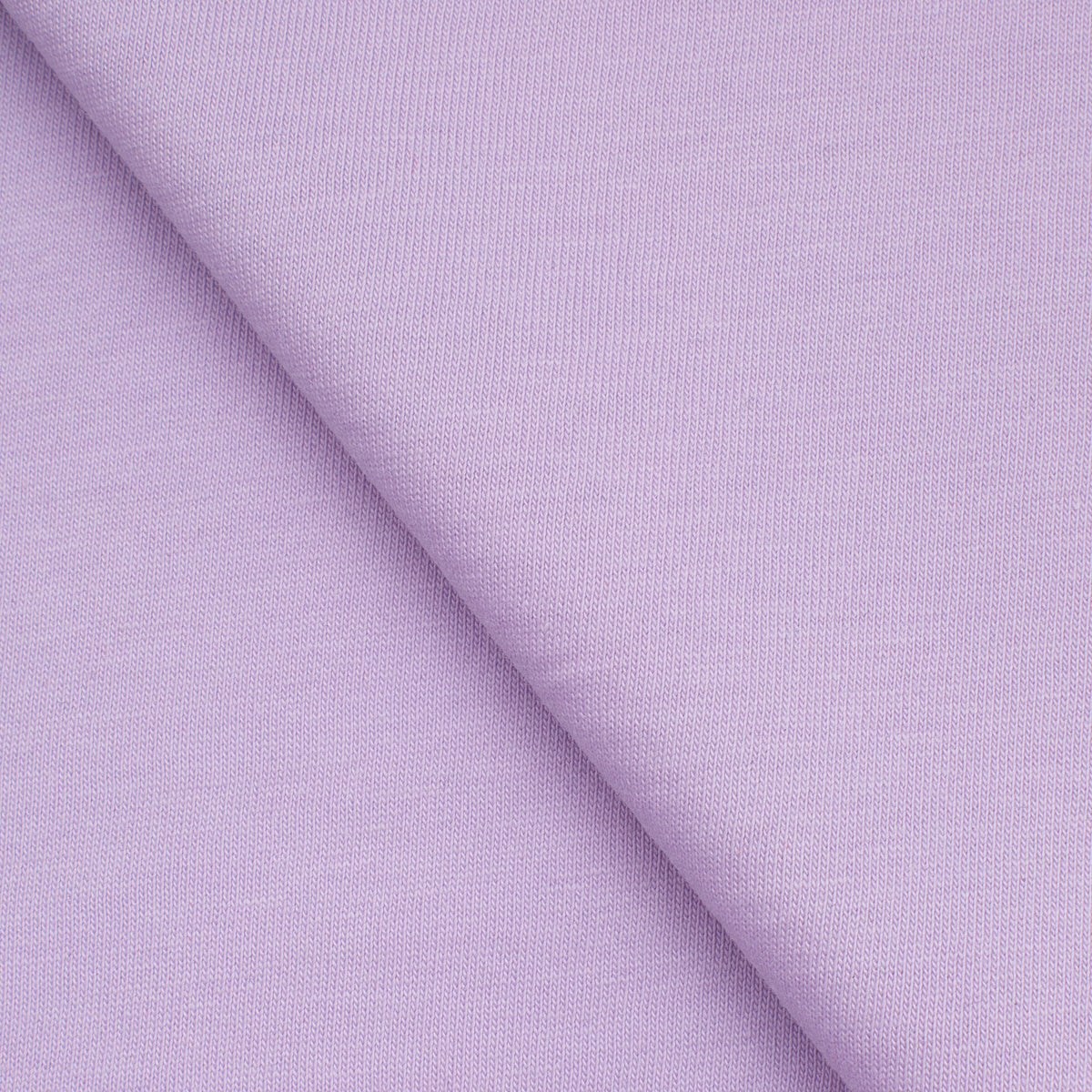 LIGHTWEIGHT COTTON JERSEY KNIT - PASTEL LILAC