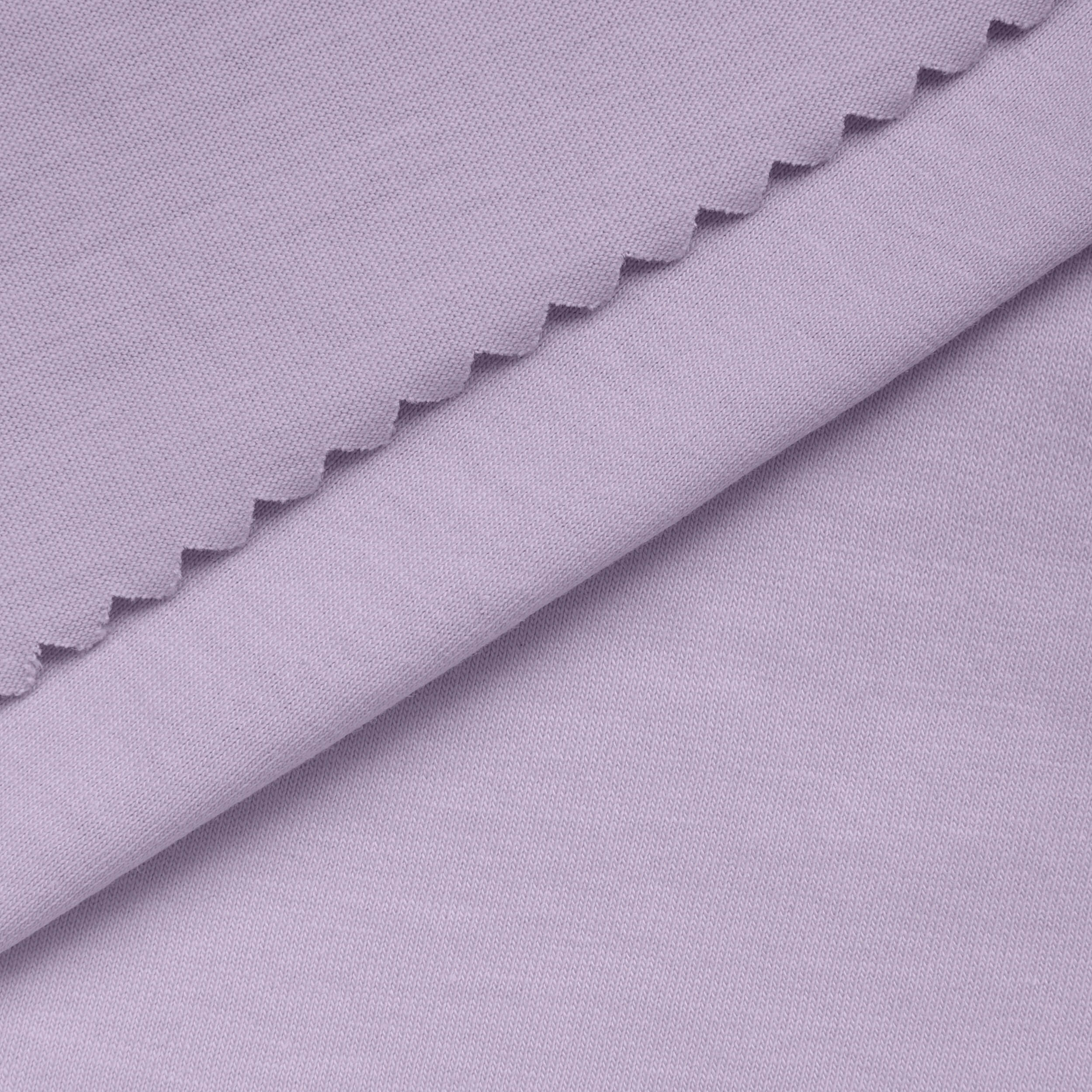 LIGHTWEIGHT COTTON JERSEY KNIT - PASTEL LILAC