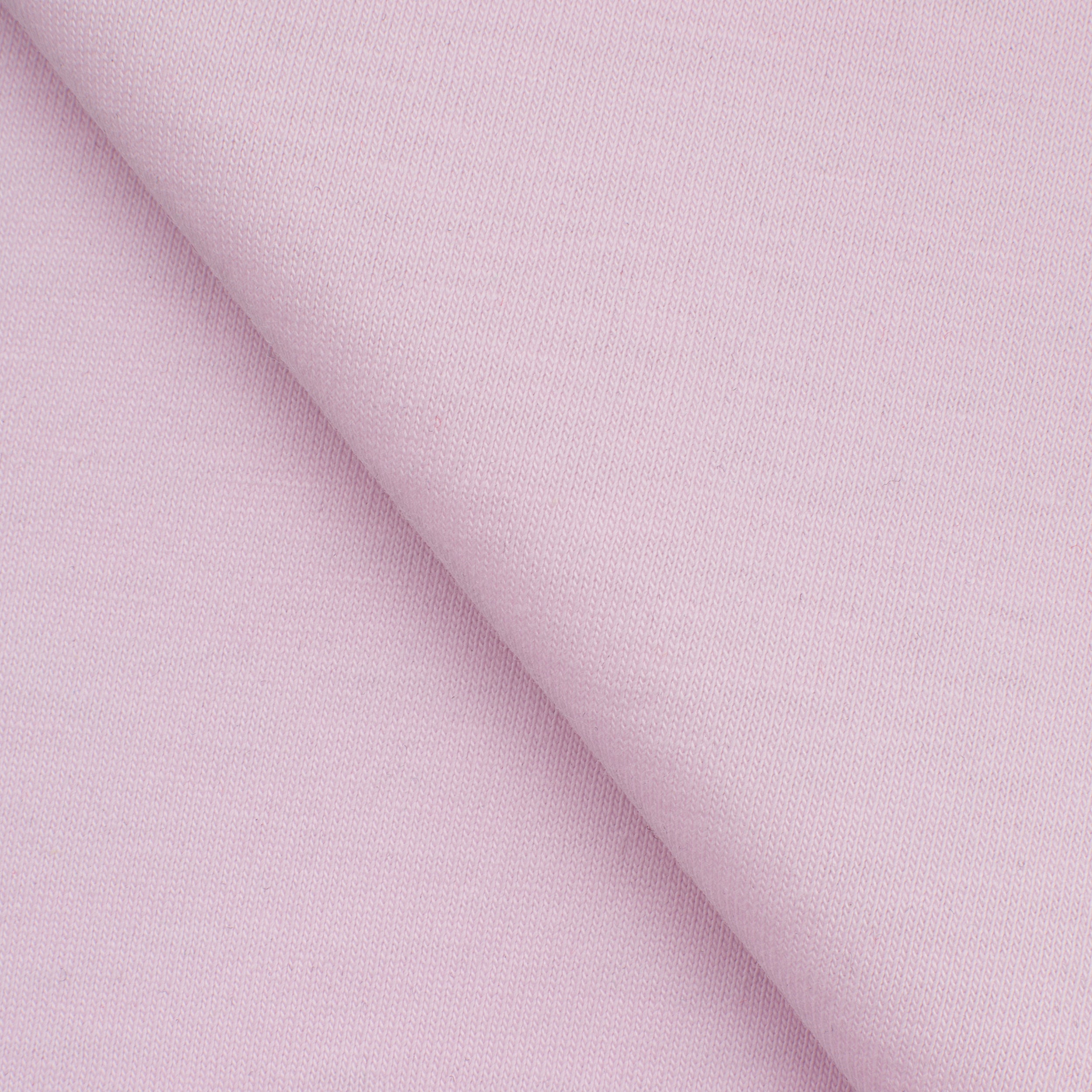 LIGHTWEIGHT COTTON SINGLE JERSEY FABRIC - POWDER PINK - 140 GSM